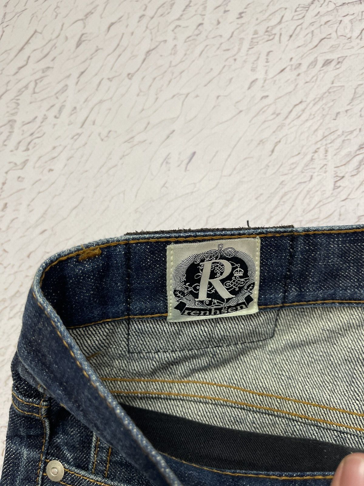 Japanese Brand Renhsen Louis Rsb made in Japan selvadge denim jeans Size US 32 / EU 48 - 12 Thumbnail