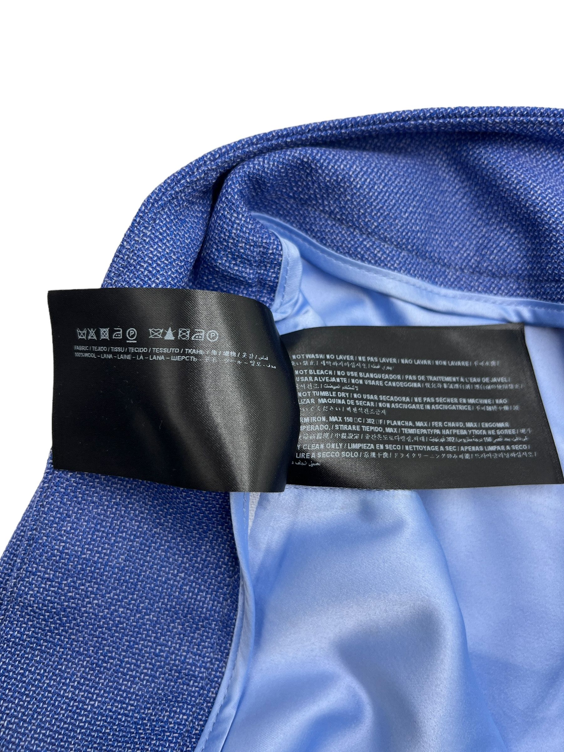 Other SUITSUPPLY Lane Cuff Wool Size EU:36R; UK:10; US:4-6 Size 28" / US 6 / IT 42 - 10 Thumbnail