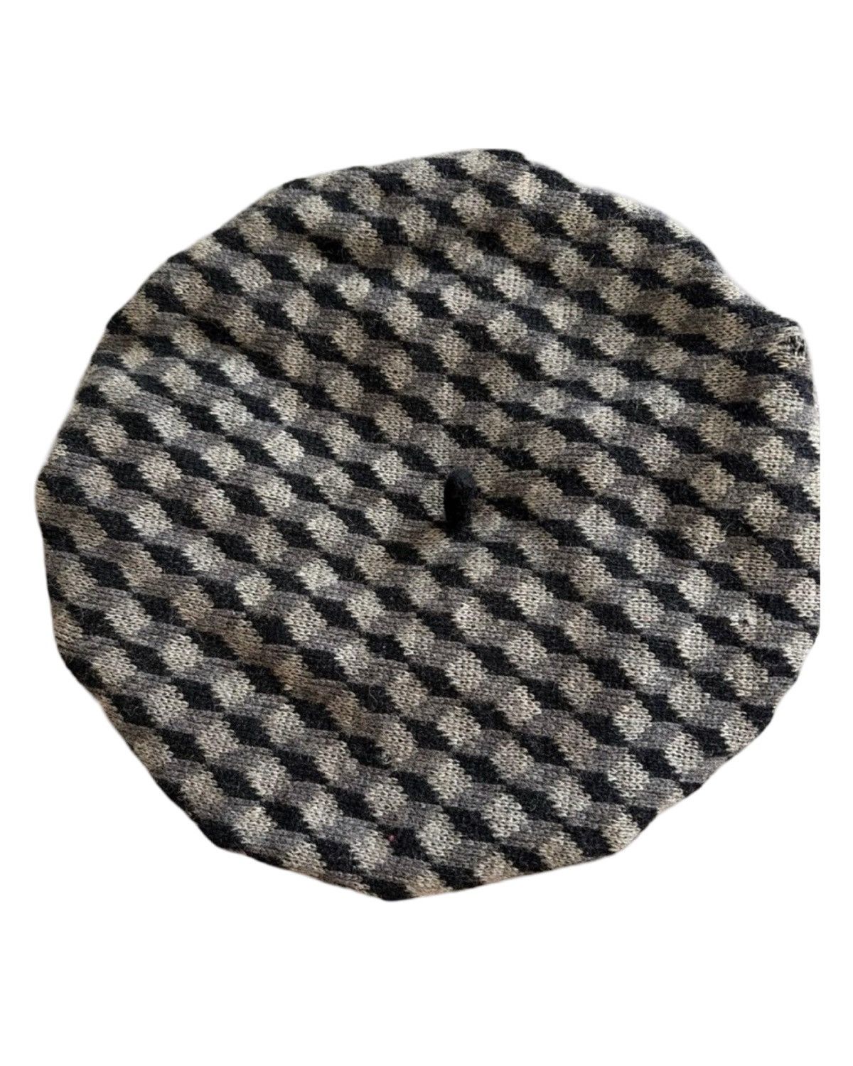 Vivienne Westwood Orb Embroidery Check Beret Size ONE SIZE - 4 Thumbnail
