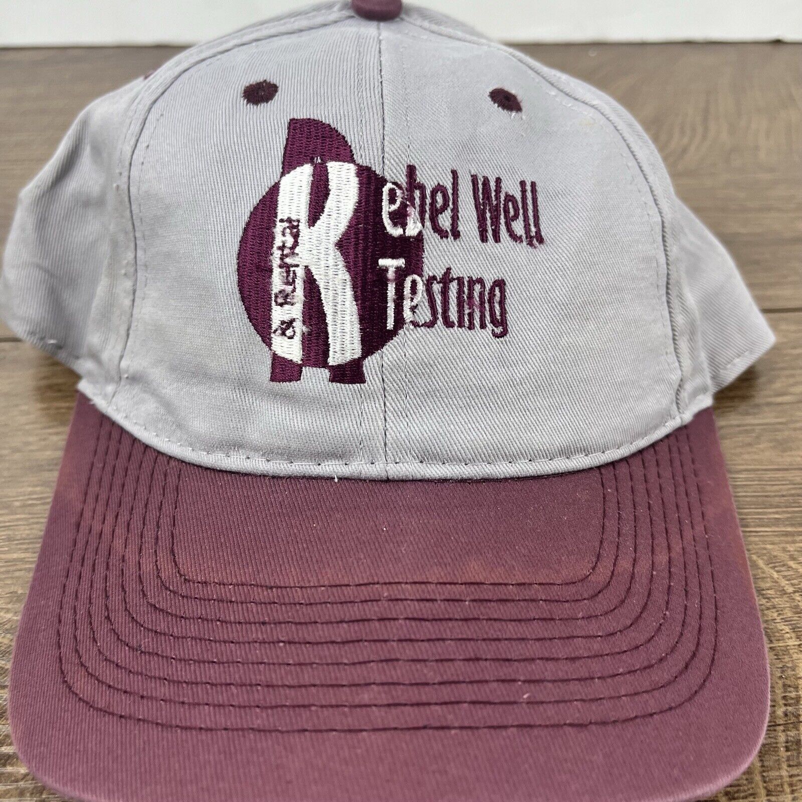 Other Rebel Well Testing Hat Snapback Hat Gray Adjustable Hat Adul Size ONE SIZE - 6 Thumbnail