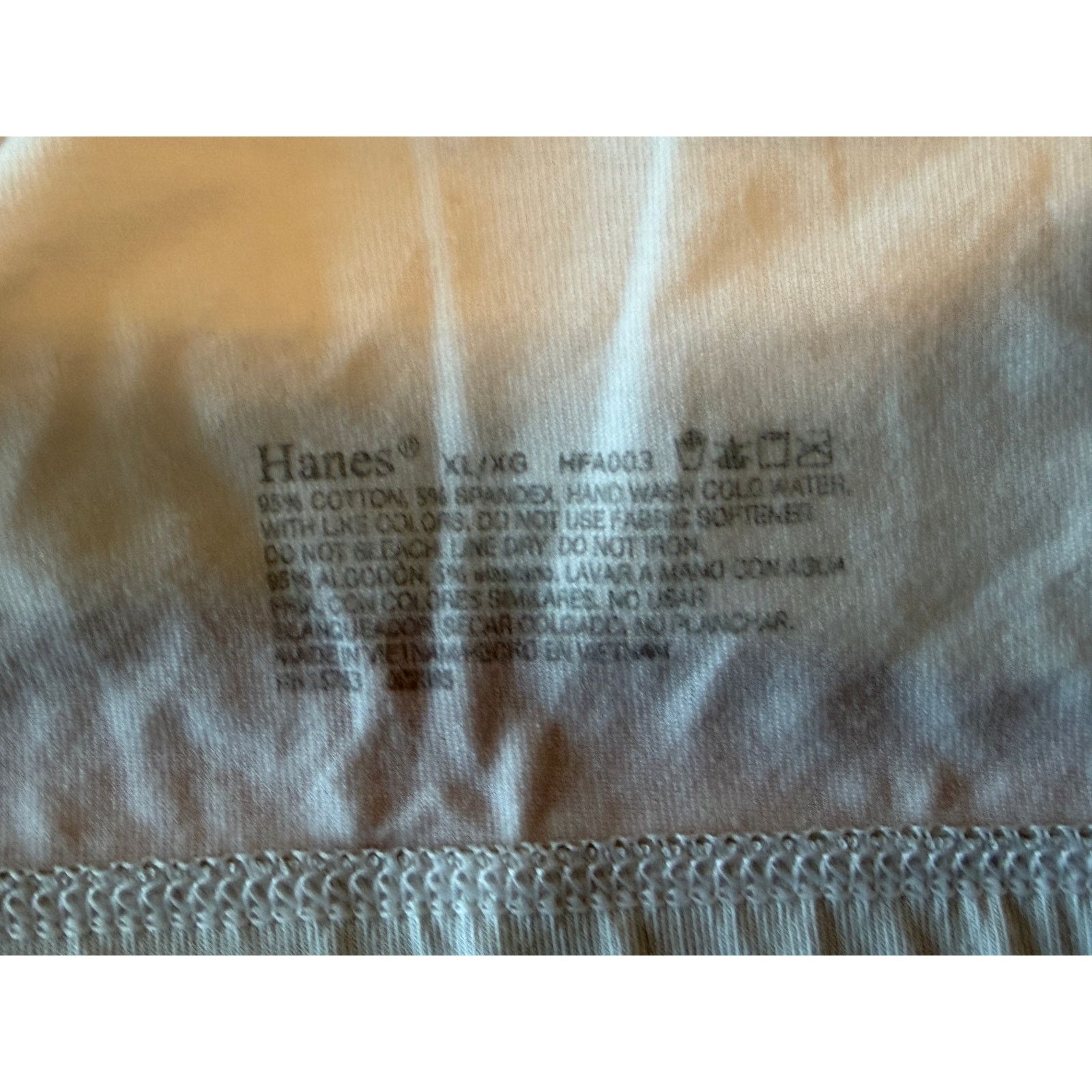 Hanes Hanes XL Black Blue White Cotton Racerback Sports Bralette Size ONE SIZE - 5 Thumbnail