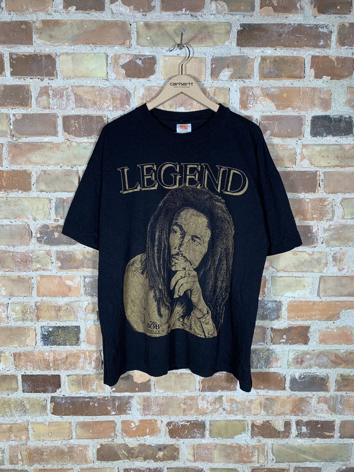 Rap Tees × Vintage Vintage 1996 Bob Marley Legend T Shirt Tee Single Stitch Size US XXL / EU 58 / 5 - 1 Thumbnail