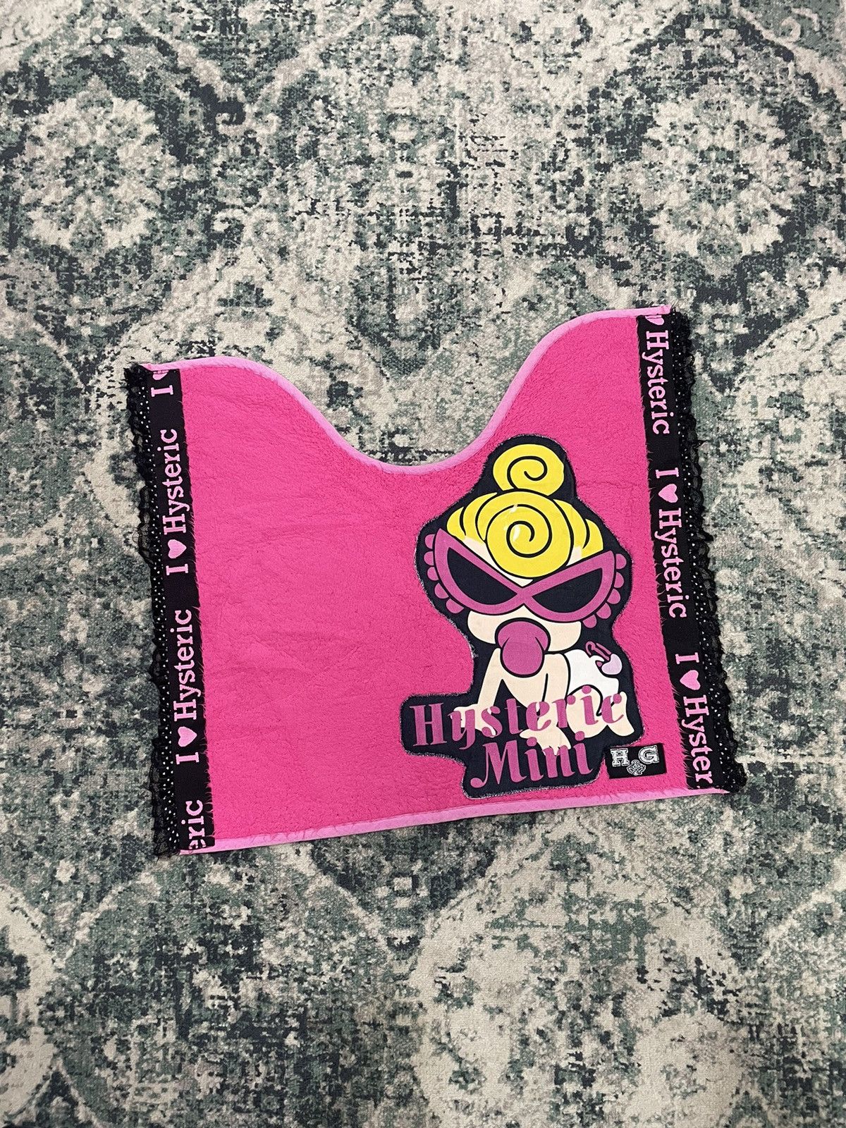 Hysteric Glamour Hysteric Mini I Love Hysteric By Hysteric Glamour Area Rug Size ONE SIZE - 3 Thumbnail