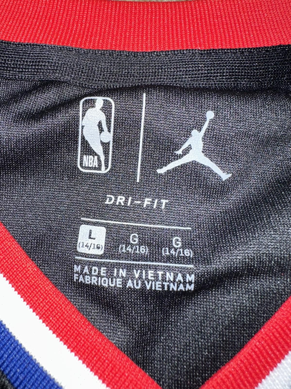 Nike Jordan Kids Boy’s NBA Warriors Curry 2019 NBA All-Star Game Swingman Jersey Size L / US 10 / IT 46 - 5 Thumbnail