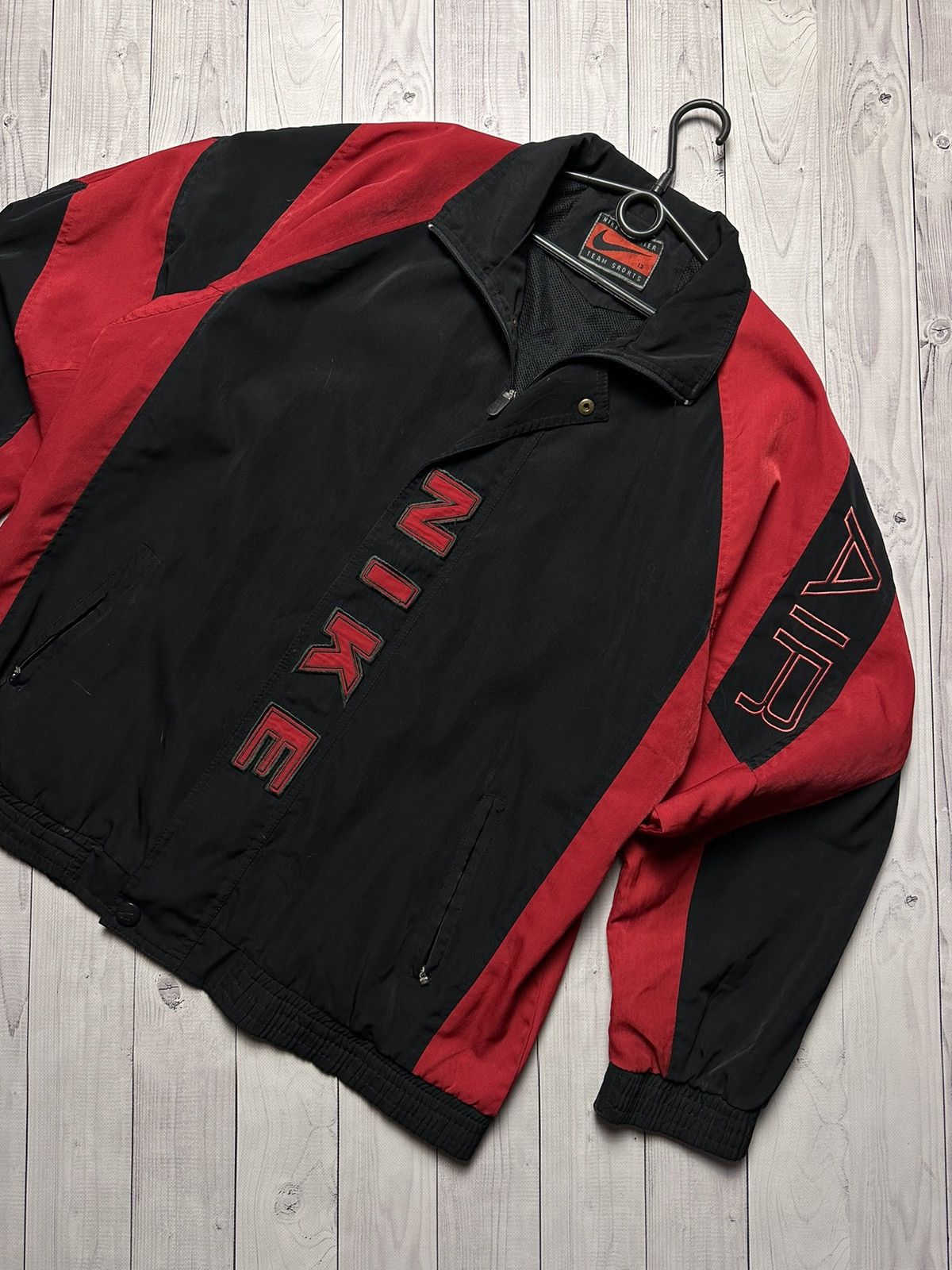 Nike × Vintage Vintage Nike Jacket big logo swoosh size XXL rare Size US XXL / EU 58 / 5 - 3 Thumbnail
