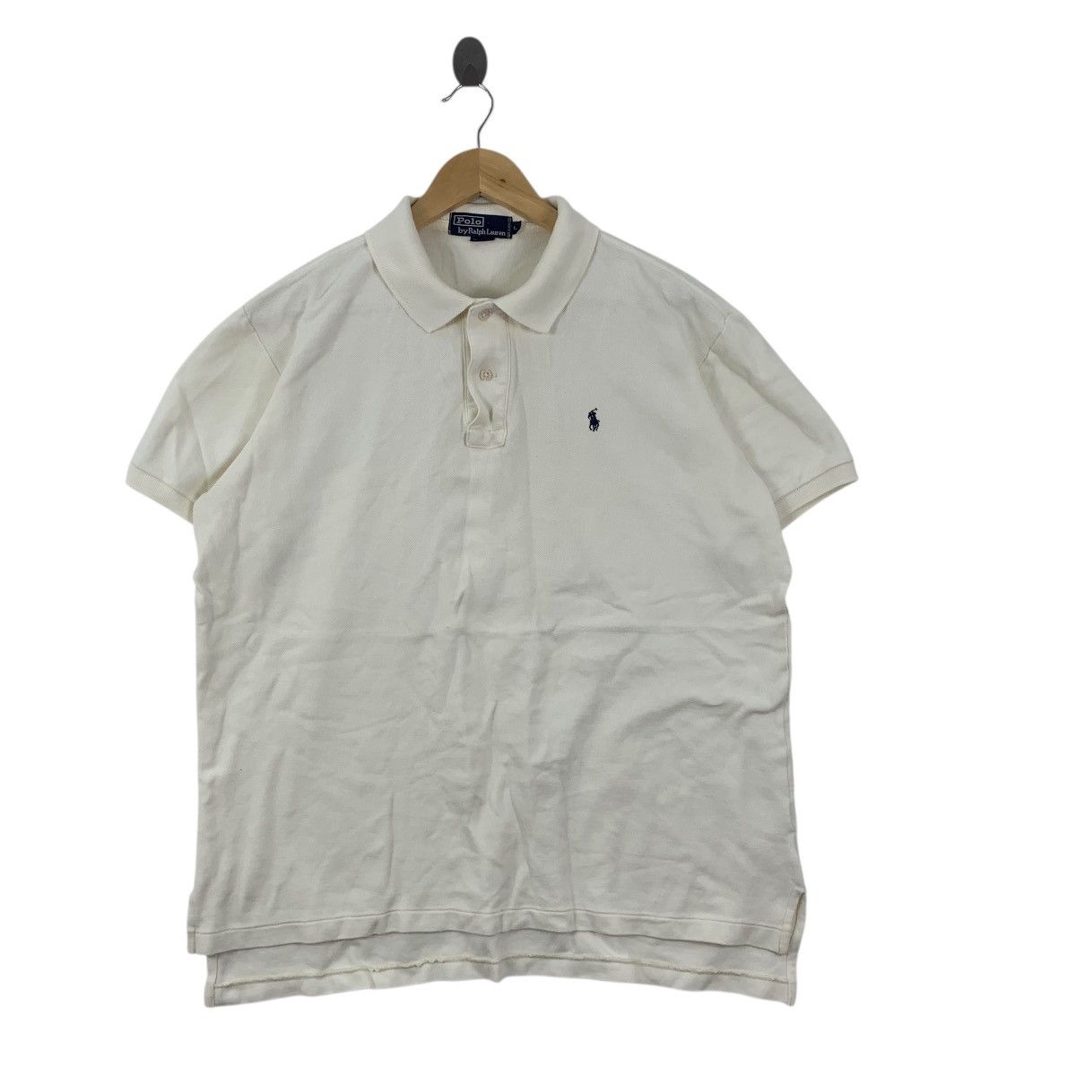 Polo Ralph Lauren Vintage POLO RALPH LAUREN Small Pony Baggy Tee Shirt Top Size L / US 10 / IT 46 - 4 Thumbnail