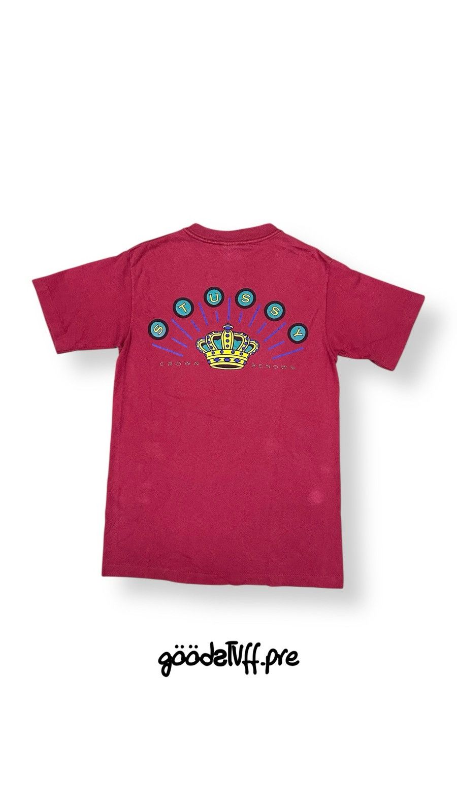Stussy × Vintage Vintage Stüssy Crown Size US S / EU 44-46 / 1 - 1 Thumbnail