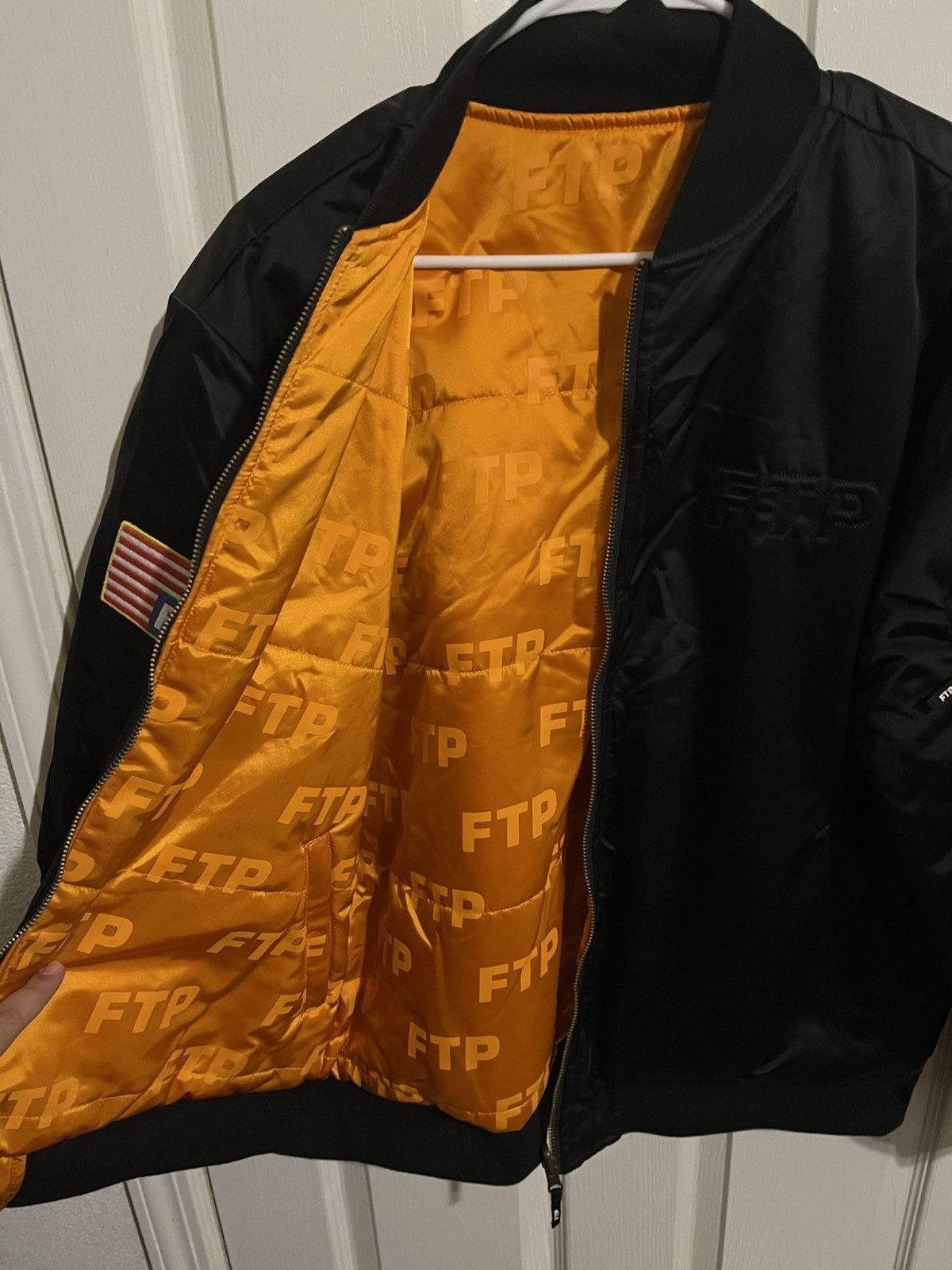 Fuck The Population FTP Reversible Bomber Size US L / EU 52-54 / 3 - 7 Thumbnail