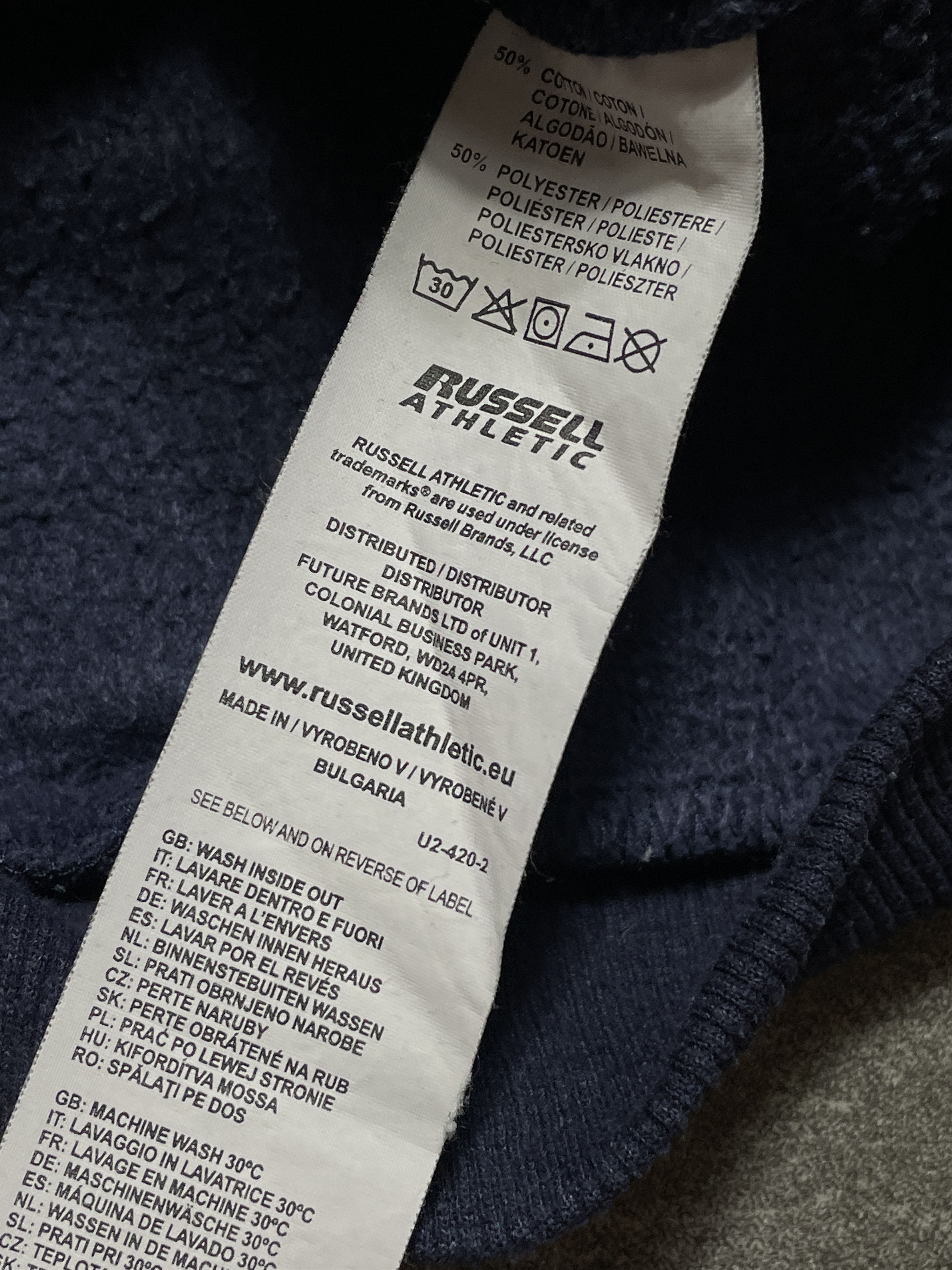 Russell Athletic ❗️RARE❗️Vintage Y2K Russell Athletic Sweatshirt Boxy Size US XS / EU 42 / 0 - 8 Thumbnail