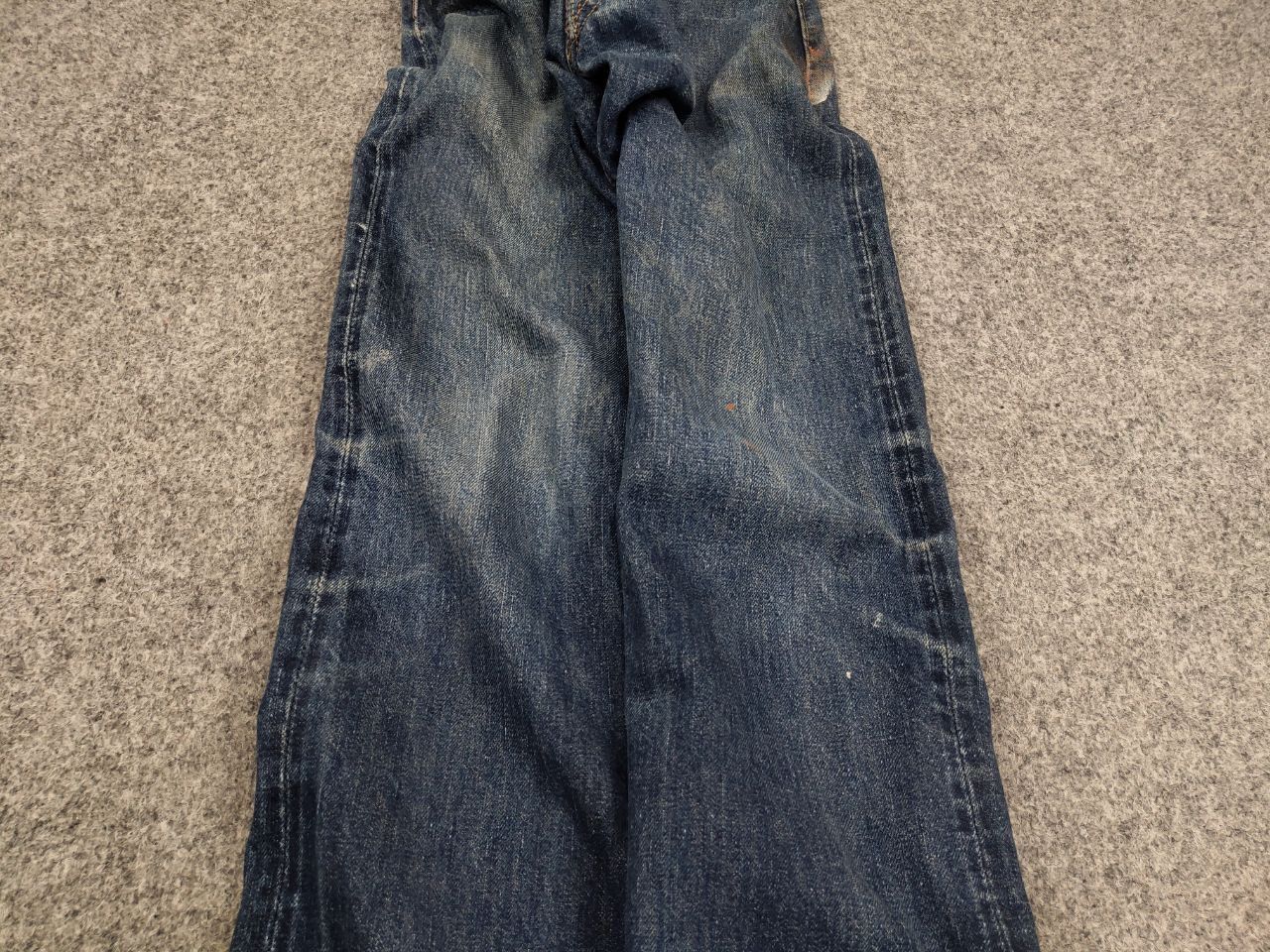 Orslow Vintage OrSlow Japan Selvedge Distressed paint Denim Jeans Size US 32 / EU 48 - 5 Thumbnail