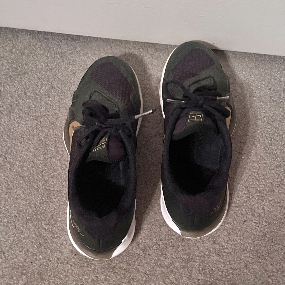 Nike NikeCourt Air Zoom Vapor Pro Women’s Black Tennis Shoes Size US 7 / IT 37 - 7 Thumbnail