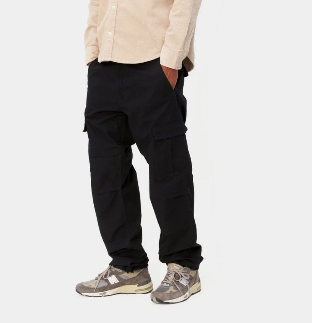 Carhartt Wip Carhartt WIP aviation pants black 28 waist x 30 inseam Size US 28 / EU 44 - 5 Thumbnail