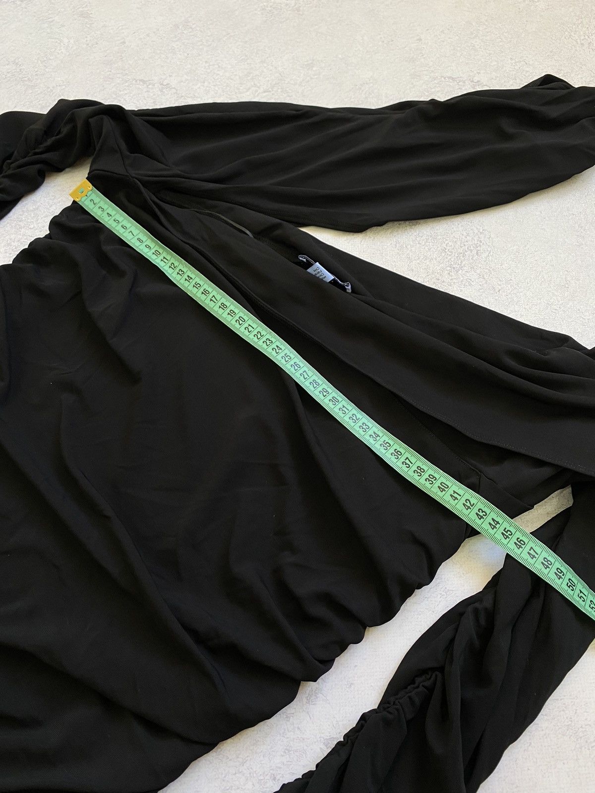 Mugler MUGLER X H&M Gathered One Shoulder Mini Dress Size XL Size XL / US 12-14 / IT 48-50 - 19 Thumbnail