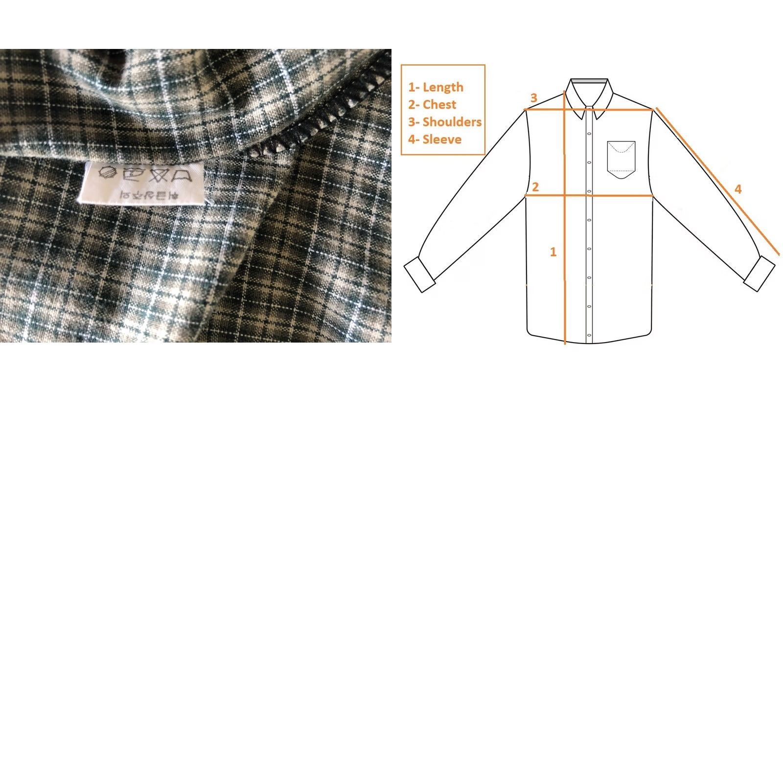 Vintage Number Nine Shirt Cotton Men Green Check Long Sleeve Button-Up Collared Size US M / EU 48-50 / 2 - 9 Thumbnail