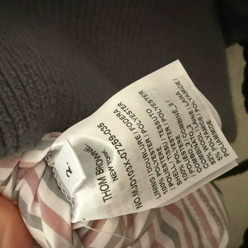 Thom Browne Thom Browne Down jacket, flight jacket Size US M / EU 48-50 / 2 - 3 Thumbnail
