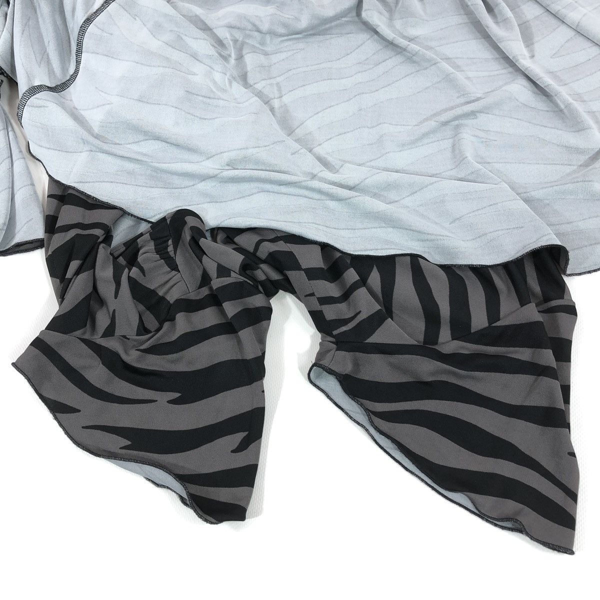 Boutique Moschino × Love Moschino × Moschino Zebra Print Striped Cheap and Chic Short Sleeve Black Long Belt Dress Size M / US 6-8 / IT 42-44 - 12 Thumbnail