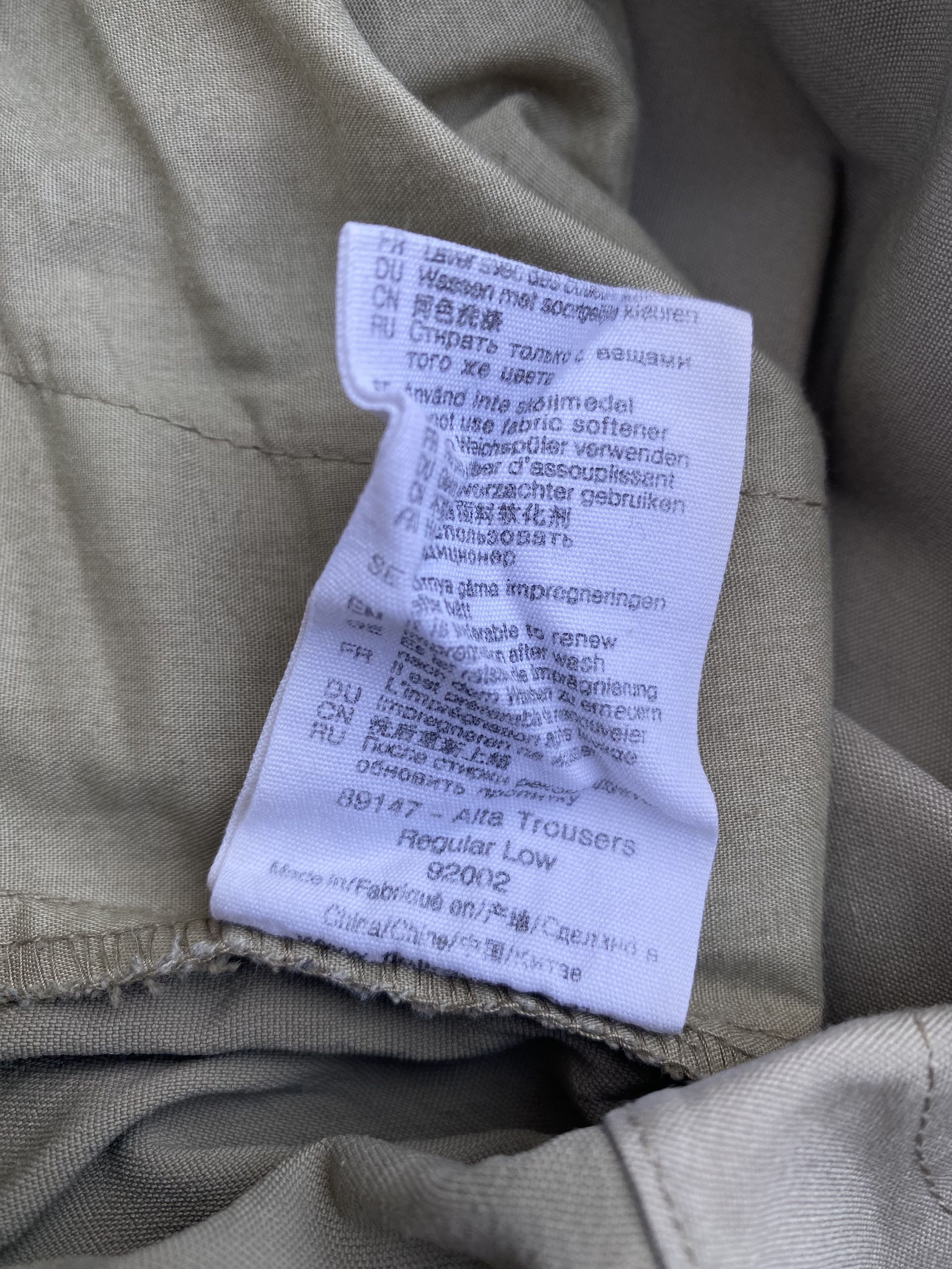 Fjallraven Fjallraven Alta Trousers Regular Low Pants Cargo Size 26" / US 2 / IT 38 - 10 Thumbnail