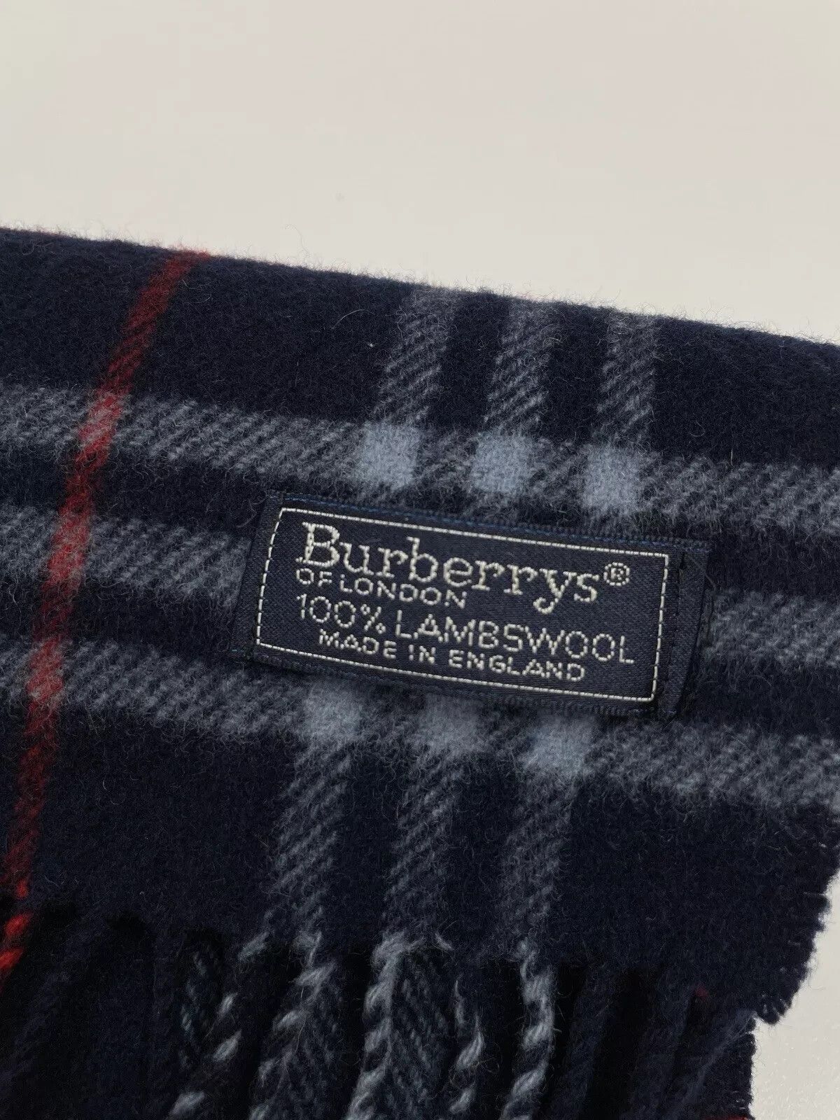Burberry VINTAGE BURBERRYS BURBERRY WOOL LAMBSWOOL SCARF NOVA CHECK Size ONE SIZE - 7 Thumbnail