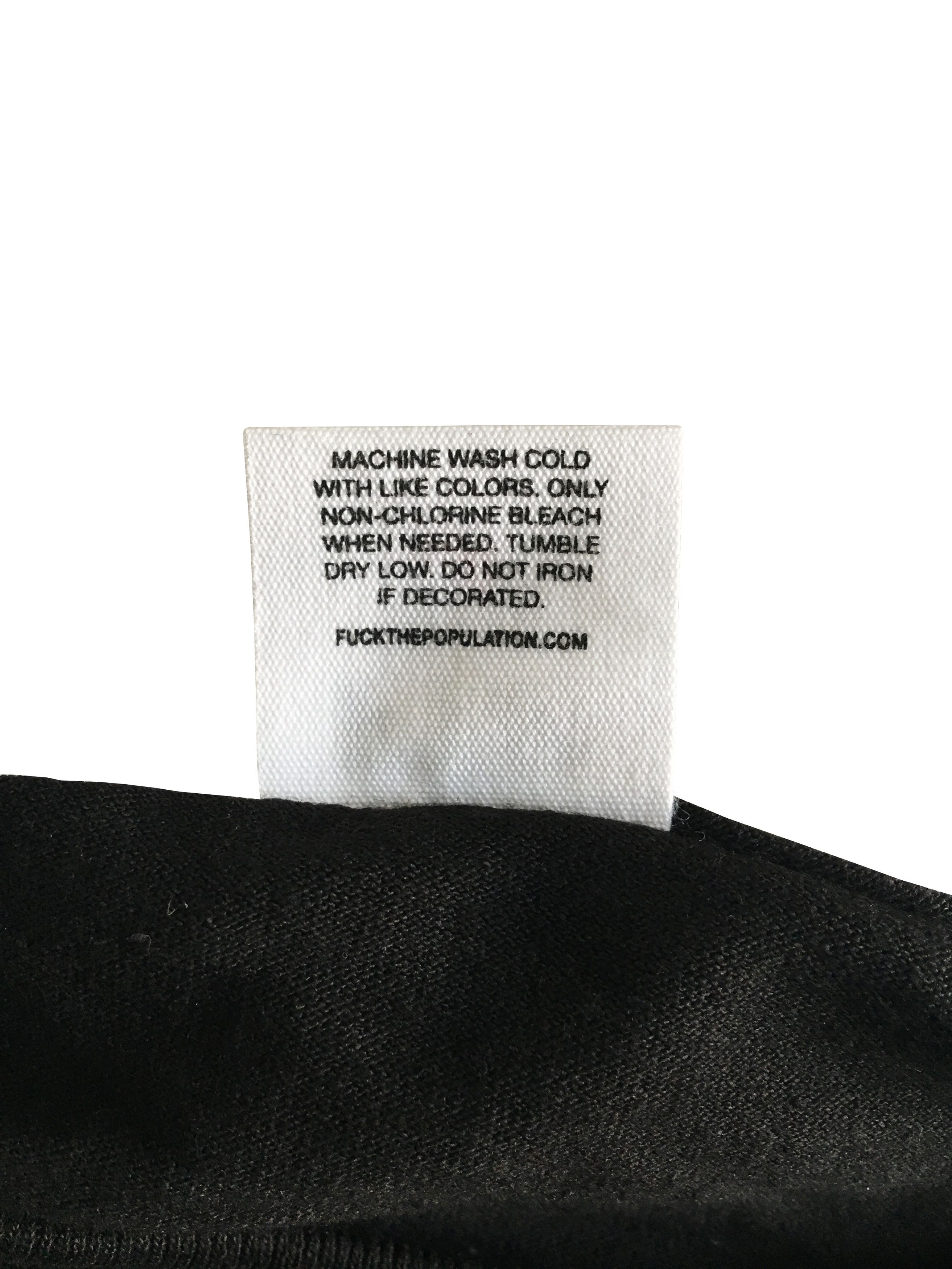 Fuck The Population Fuck the Population FTP OG Logo Tee Black Large Size US L / EU 52-54 / 3 - 8 Thumbnail