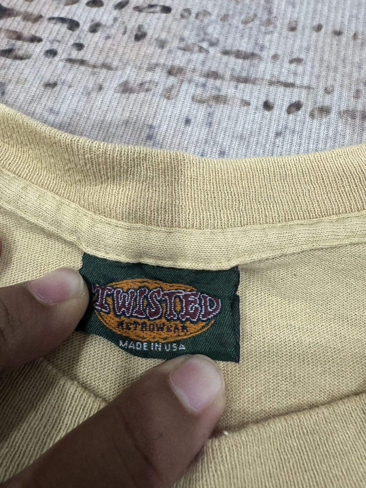 Vintage TWISTED - vintage retrowear skateboard single stitch tee Size US M / EU 48-50 / 2 - 10 Thumbnail