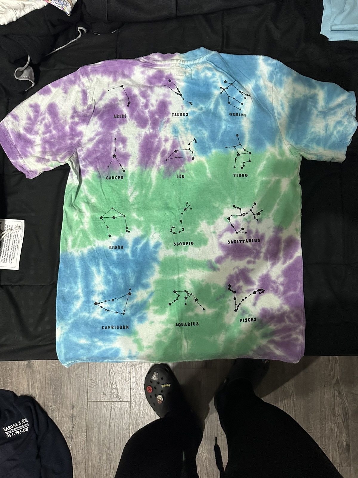 Market Market Zodiac Tie Dye Tee Size US M / EU 48-50 / 2 - 2 Thumbnail