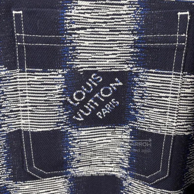 Louis Vuitton Louis Vuitton SS24 Mosaic Checker Shirt Size US XXL / EU 58 / 5 - 3 Thumbnail