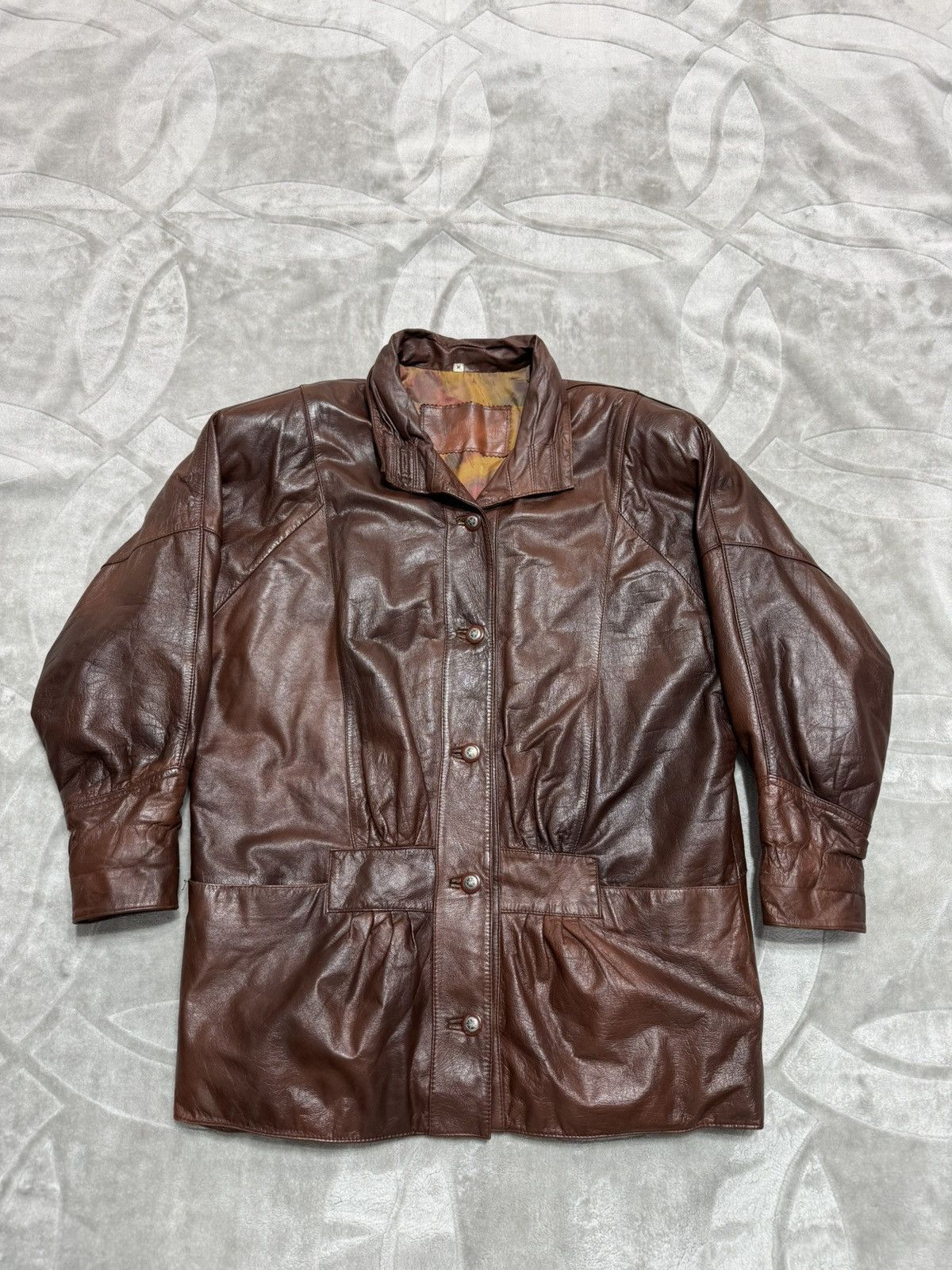 Valentino Valentino Archive Vintage Leather Jacket Made in Korea M Size US M / EU 48-50 / 2 - 1 Thumbnail