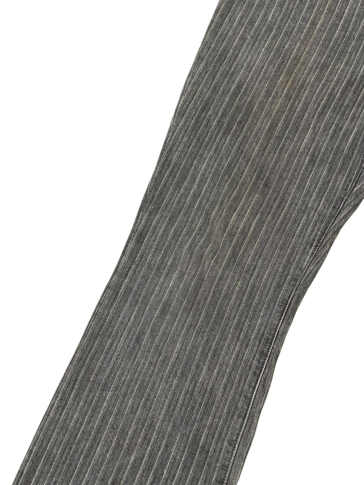 Japanese Brand Flare Jeans UJ Japan Herringbones Striped Boot Cut 2🟦4 Size US 34 / EU 50 - 14 Thumbnail