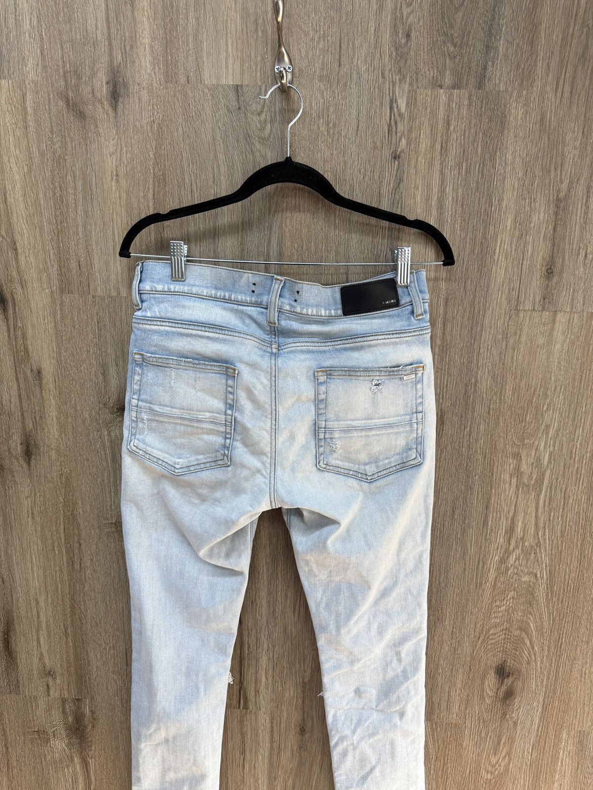 Amiri Amiri Blue MX1 Camo Denim Jeans Size US 31 - 9 Thumbnail