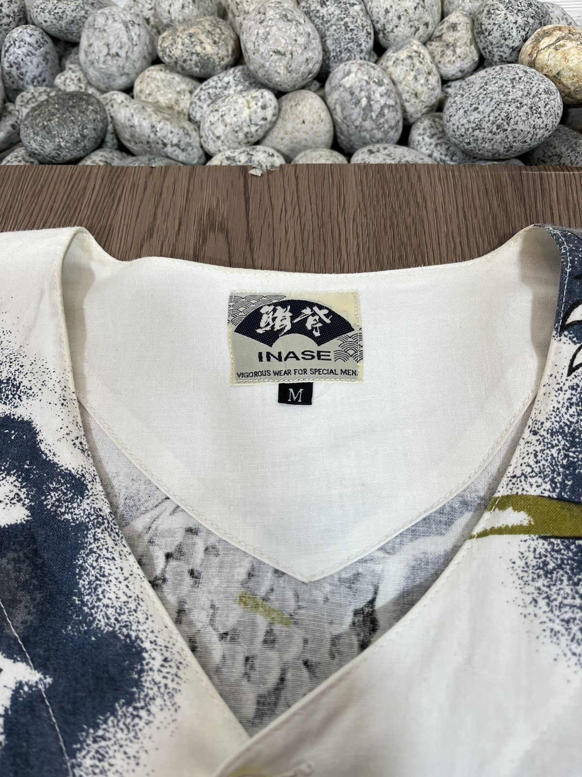 Japanese Brand Inase Vintage Japan Sukajan Dragon Button Shirt Size US M / EU 48-50 / 2 - 6 Thumbnail