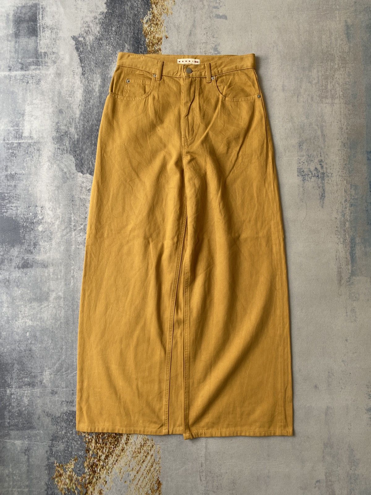 Japanese Brand × Marni × Uniqlo Uniqlo X Marni Wide Leg Baggy Denim Size US 29 - 1 Thumbnail