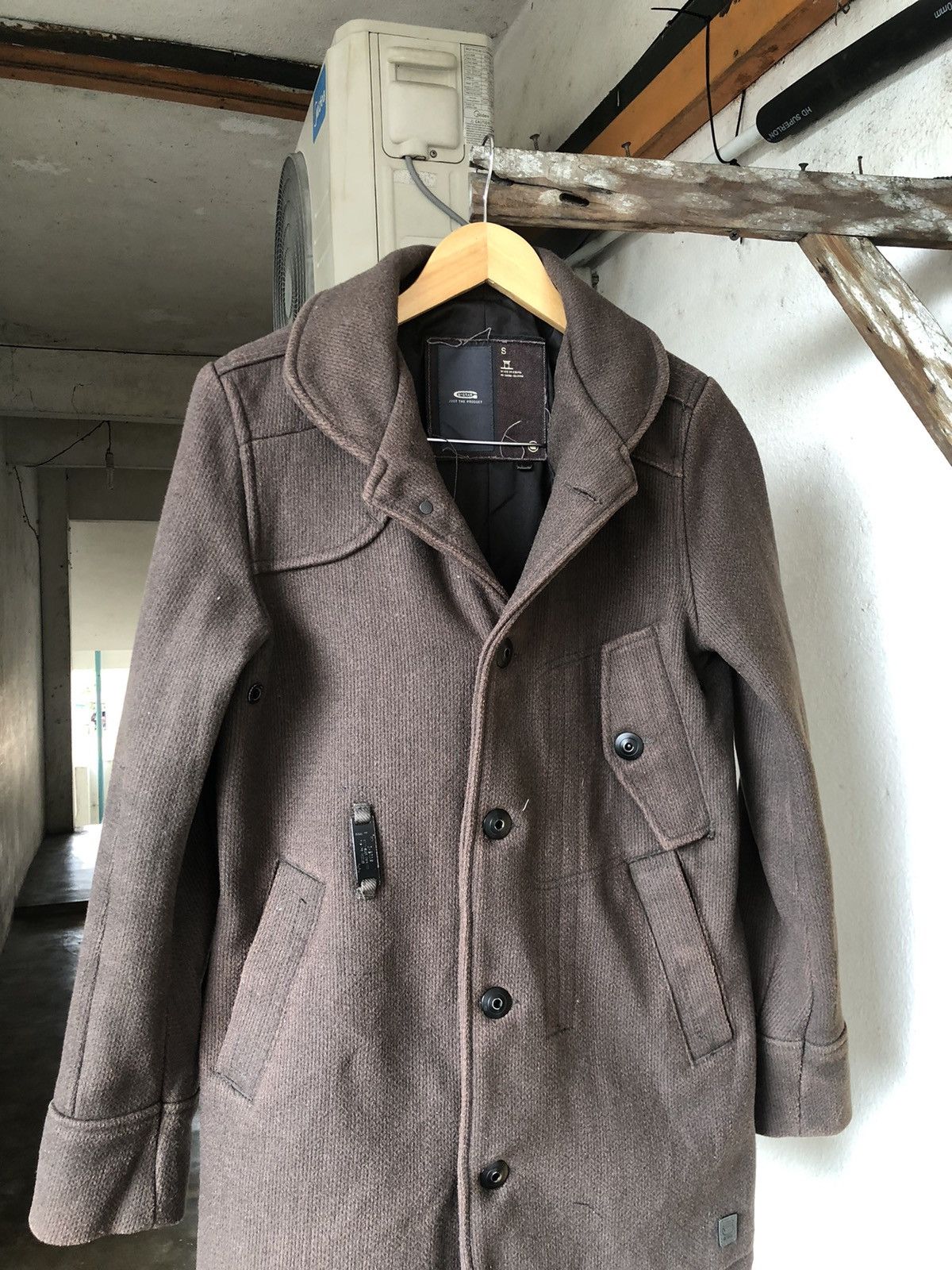 G-Star G-Star Raw Denim Decoy Wool Garber Heavy Trench Coat Size US S / EU 44-46 / 1 - 4 Thumbnail