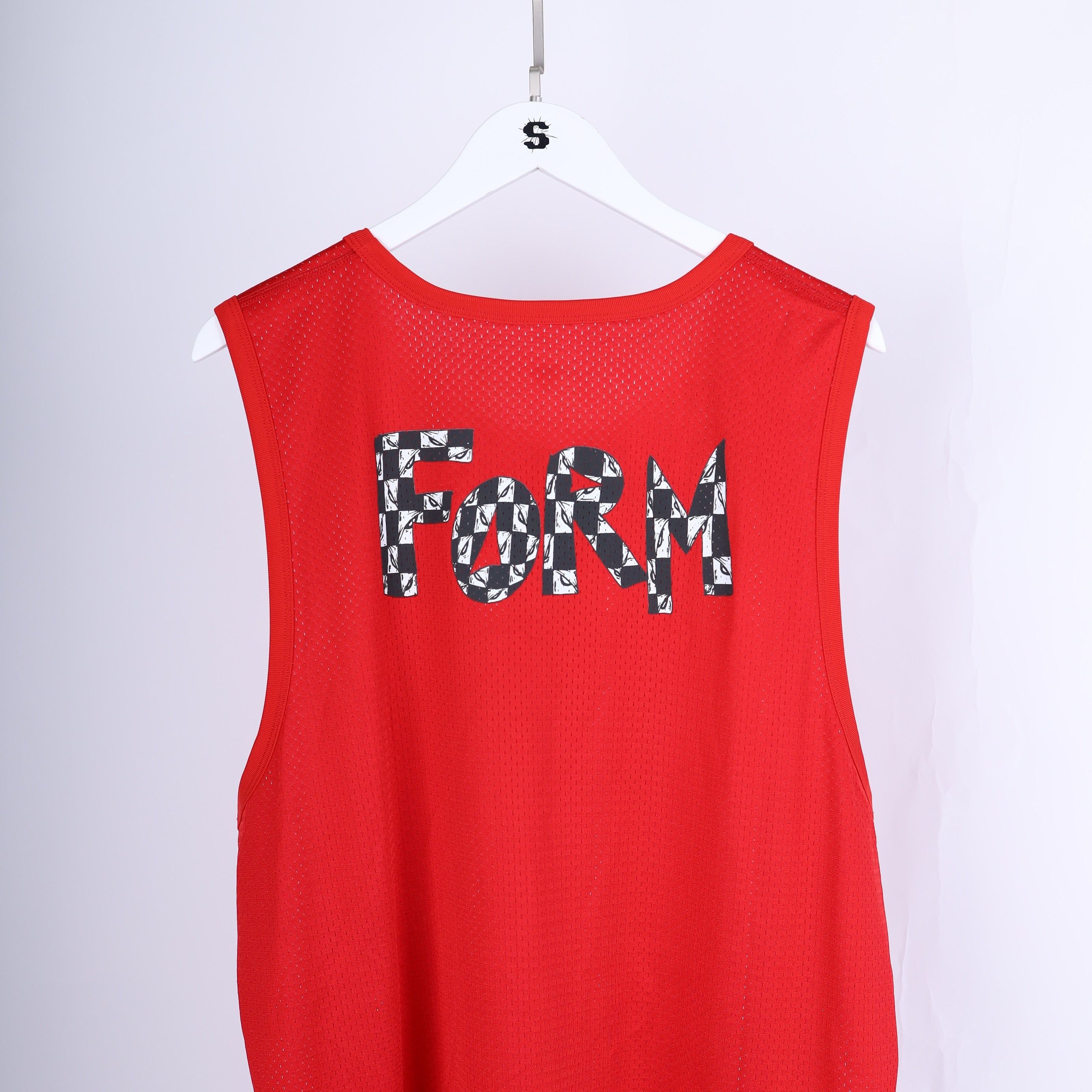 Chrome Hearts RED MESH 'FORM' CH TEAM STADIUM TANK TOP JERSEY MATTY BOY Size US XL / EU 56 / 4 - 8 Thumbnail