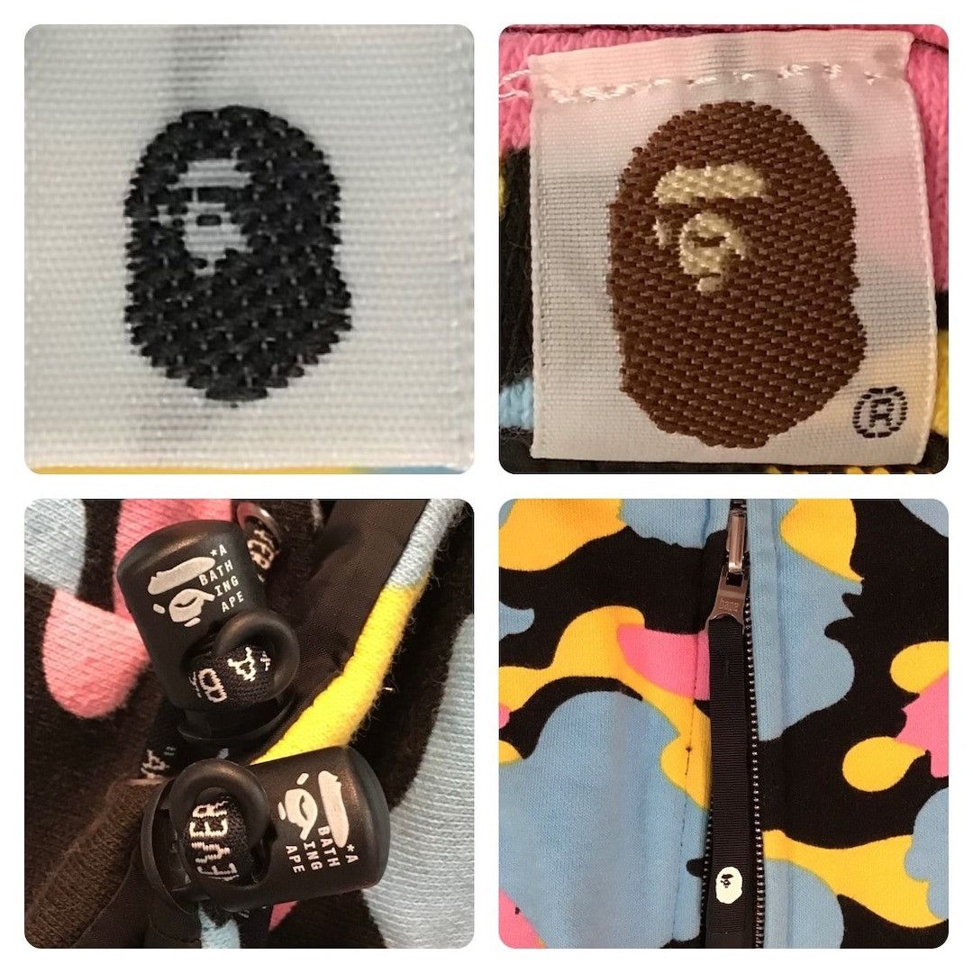 Bape × Nigo 🔥Reversible🔥 BAPE cotton candy camo hoodie jacket multi camo Size US M / EU 48-50 / 2 - 9 Thumbnail