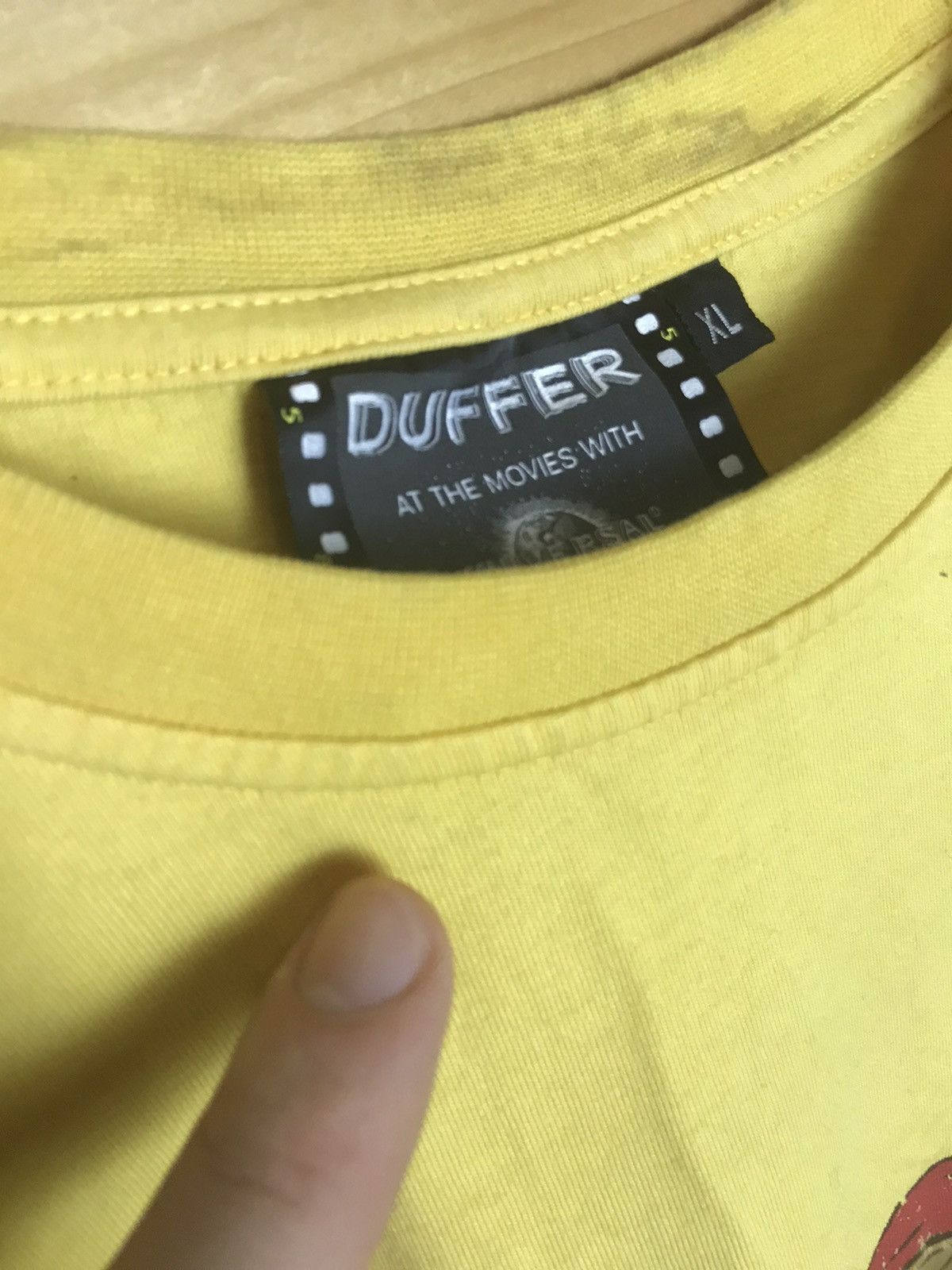 Vintage Vintage Extra Terrestial Universal Studios Duffer t-shirt Size US XL / EU 56 / 4 - 13 Thumbnail