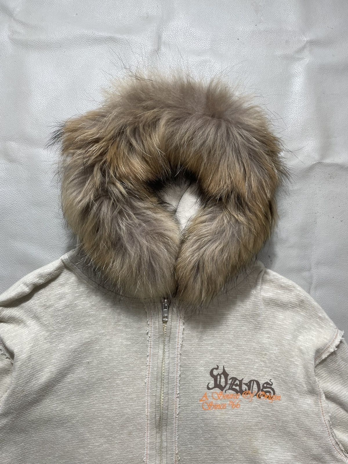 Vans Distressed Vans zip Fur hoodie ifsix lgb style Size US L / EU 52-54 / 3 - 4 Thumbnail