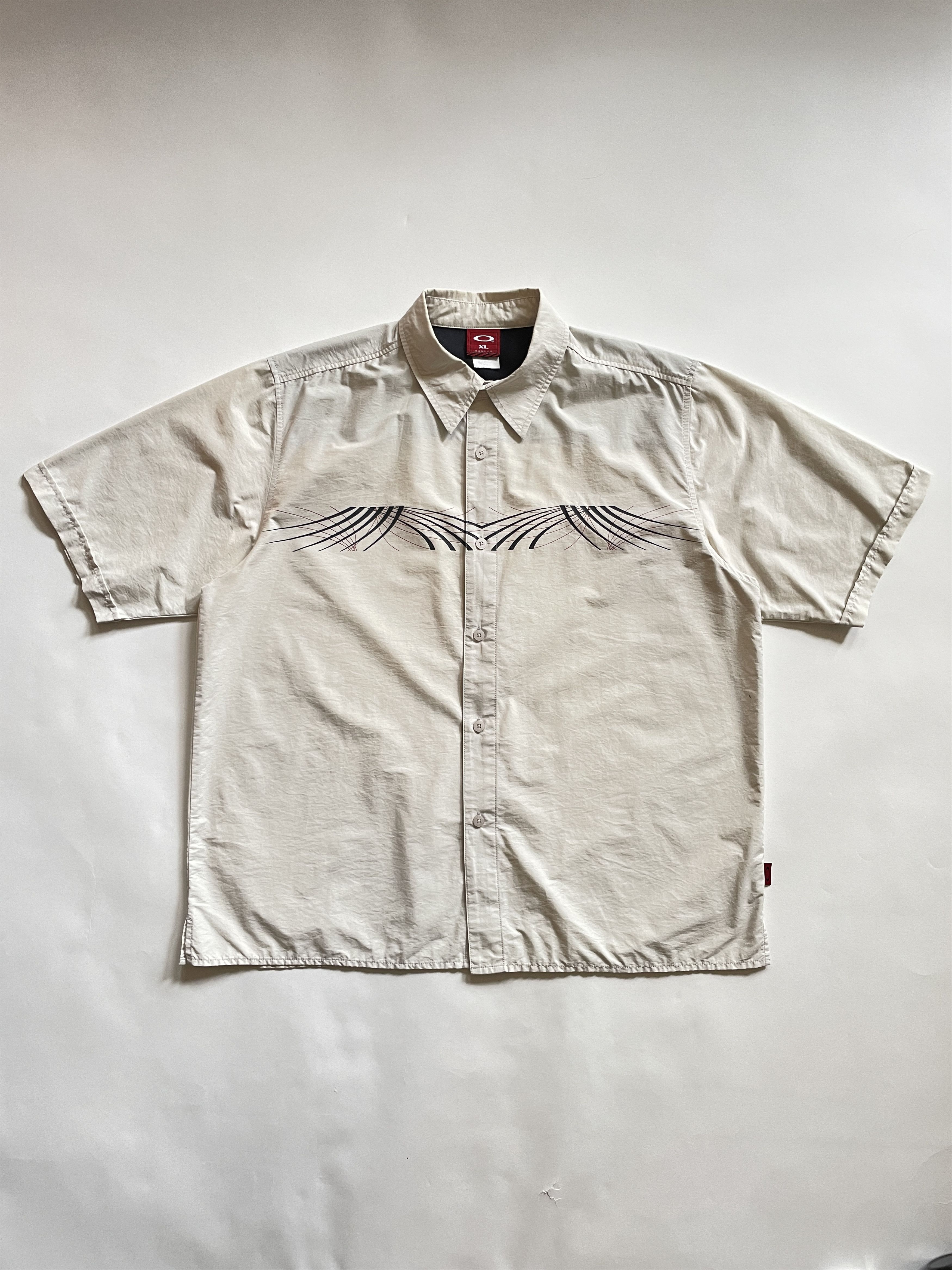 Oakley 1990s Oakley Boxy Gorpcore Shirt Size US XL / EU 56 / 4 - 1 Thumbnail