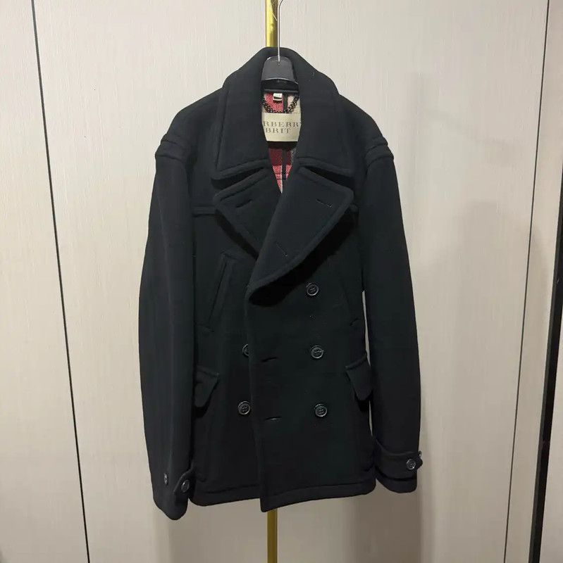 Burberry Burberry Women's Black Wool Peacoat Size XL / US 12-14 / IT 48-50 - 1 Thumbnail