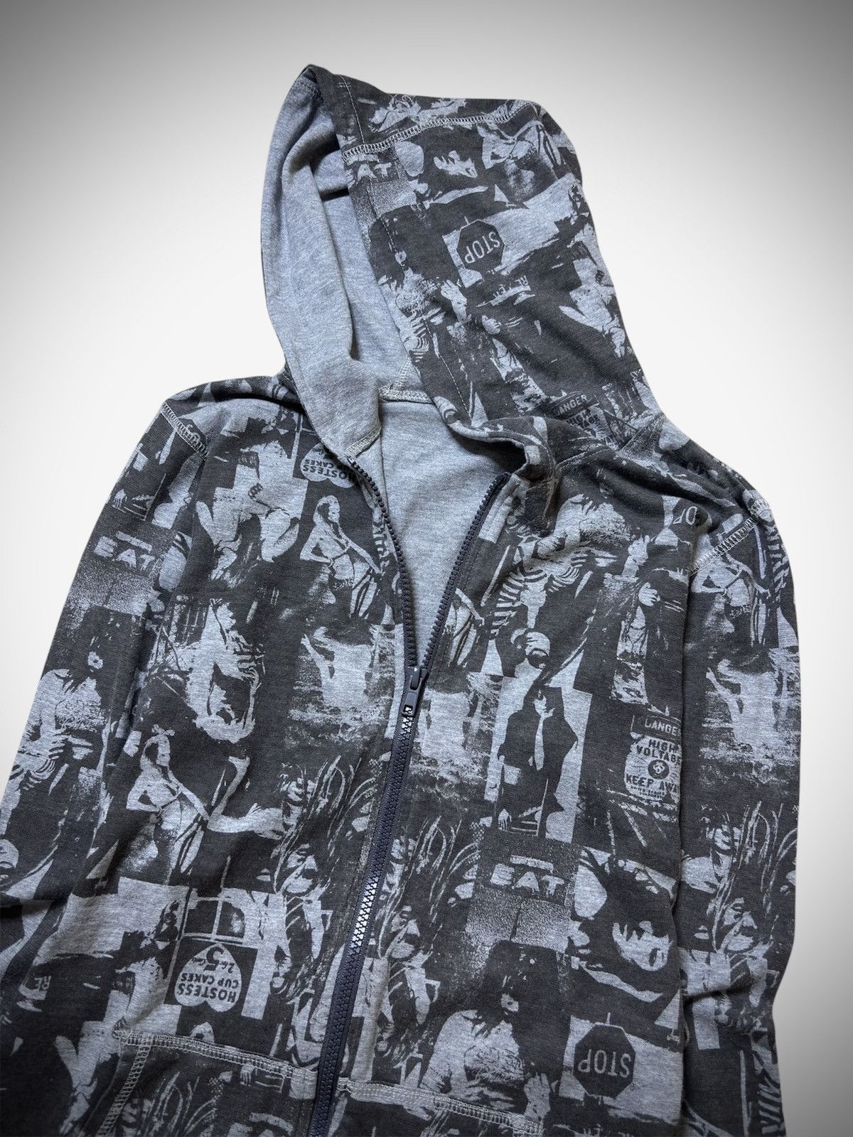 Japanese Brand 2000’s Colza - Aop Hysteric Glamour Style Hoodie Size US L / EU 52-54 / 3 - 2 Thumbnail