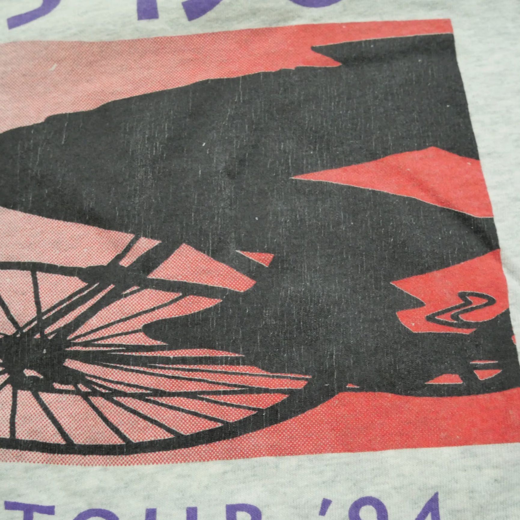 Vintage VINTAGE MS 150 Bicycle Ride T Shirt Adult XL Grey Cycling Race Mens 1994 90s Size US XL / EU 56 / 4 - 3 Thumbnail
