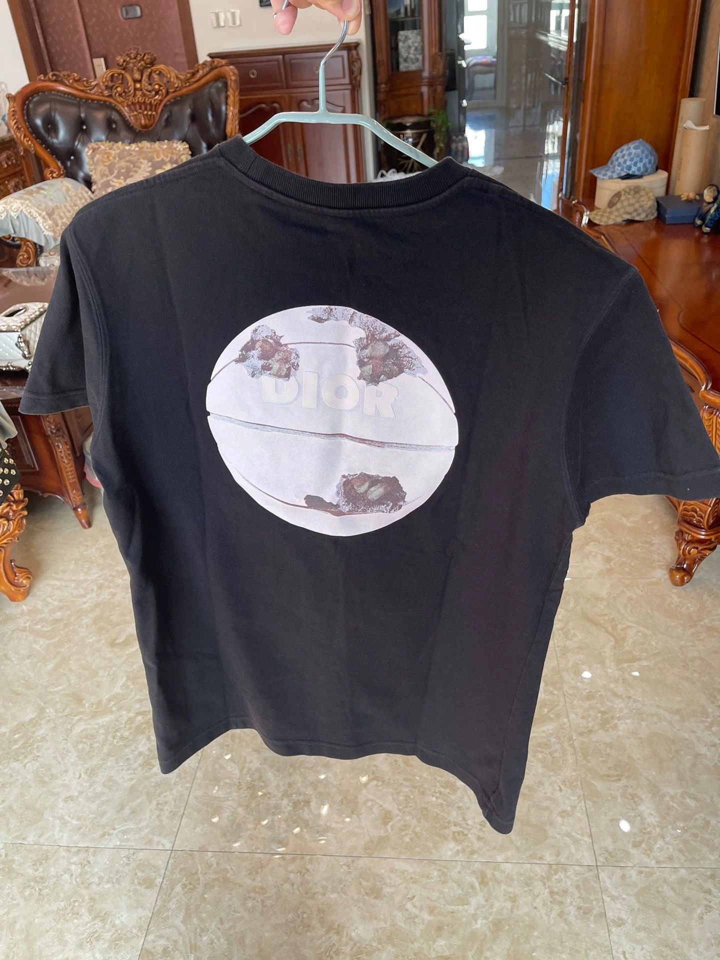 Dior DIOR Short Sleeve T-Shirt S 3D Graffiti Large Logo Size US S / EU 44-46 / 1 - 2 Thumbnail