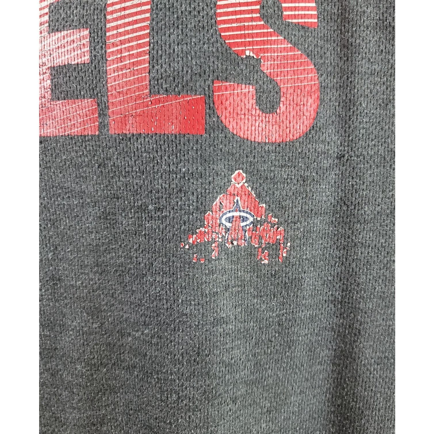 Other True Fan Gray Red LA Angels MLB Graphic Logo Shirt Large Size US L / EU 52-54 / 3 - 2 Thumbnail