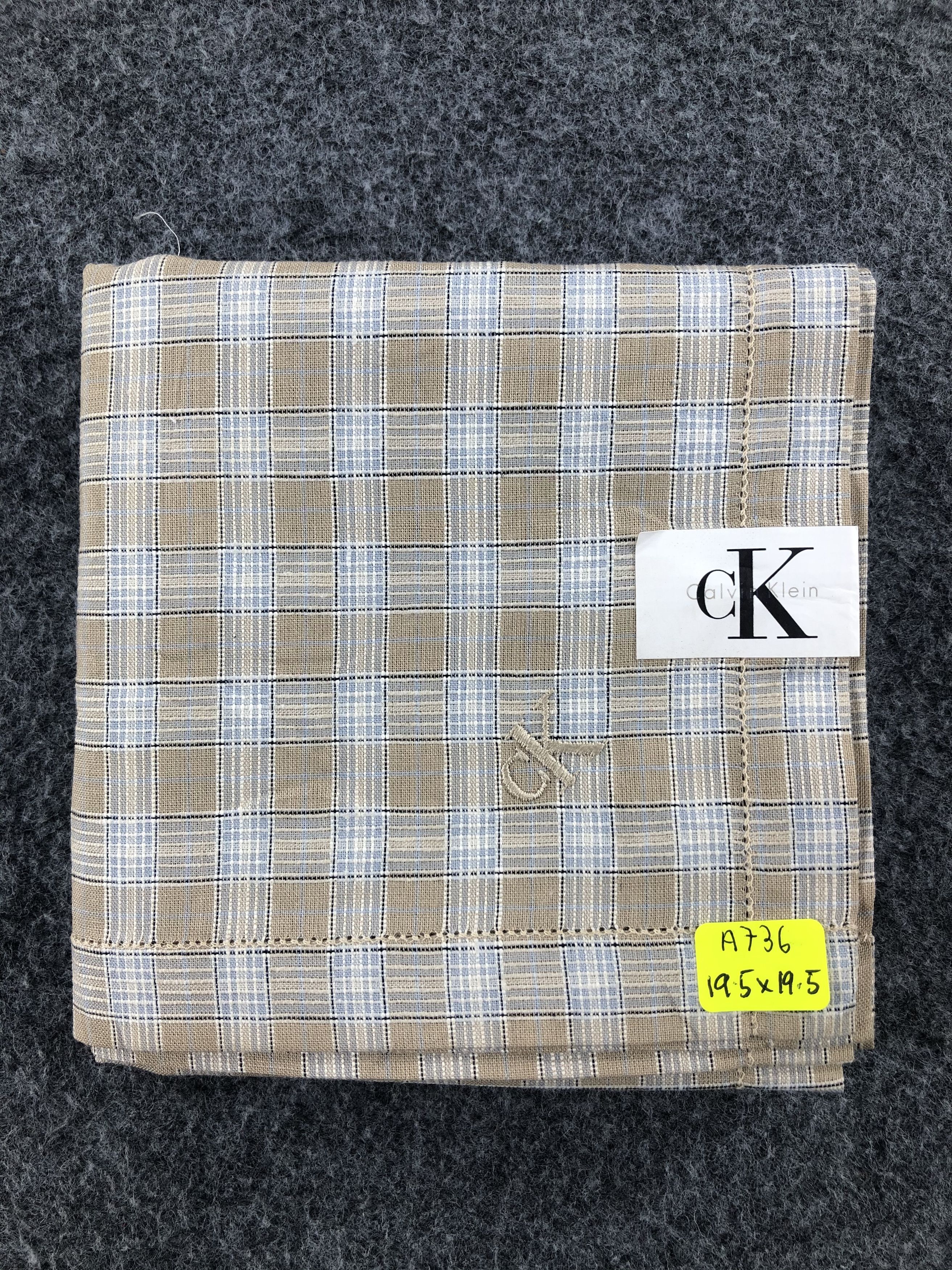Calvin Klein × Vintage Calvin Klein Handkerchief / Bandana / Neckerchief Size ONE SIZE - 6 Thumbnail