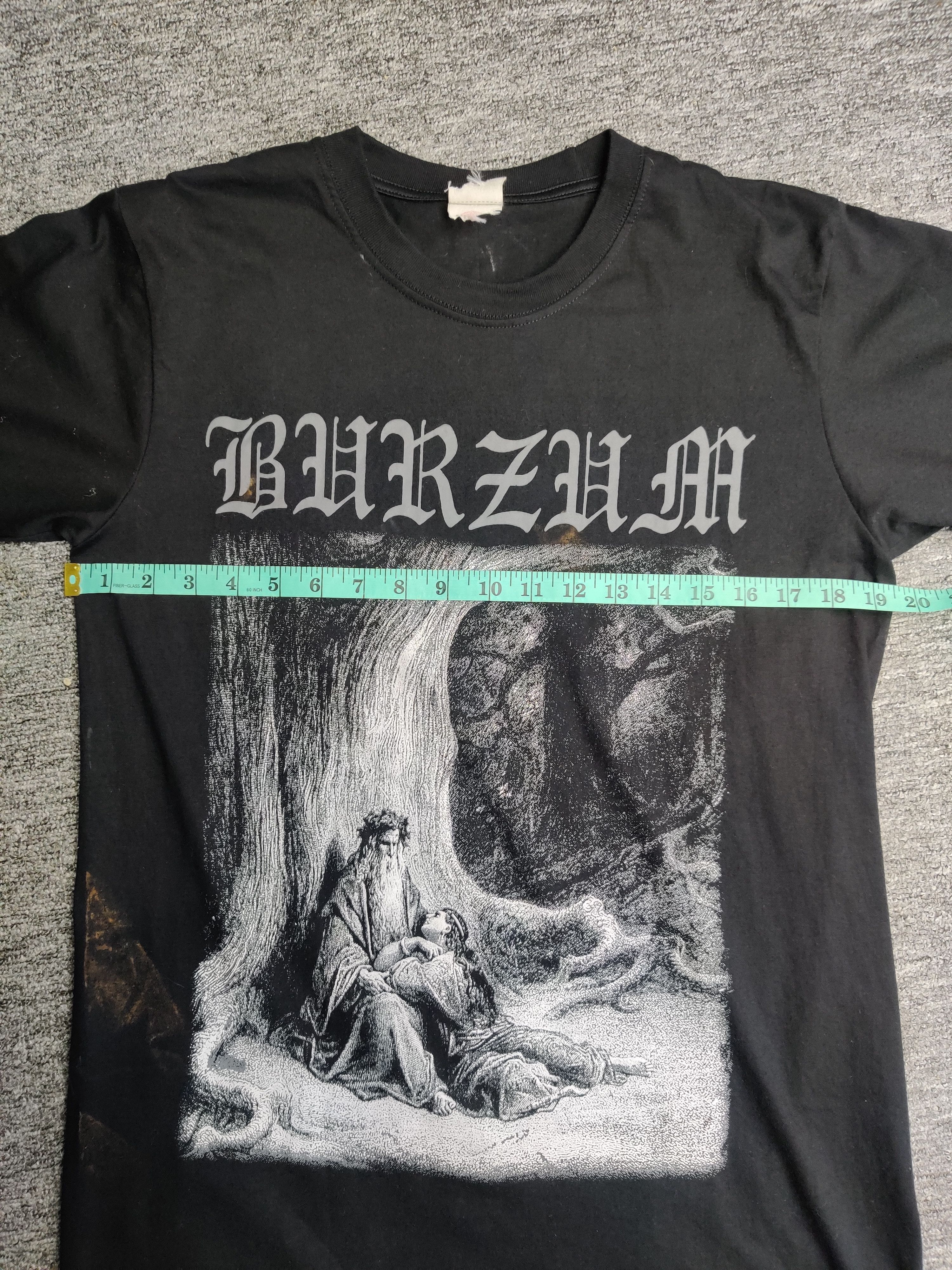 Band Tees Burzum Hvyis Lyset Tar Oss Metal Band Tee Tshirt Size US M / EU 48-50 / 2 - 9 Thumbnail