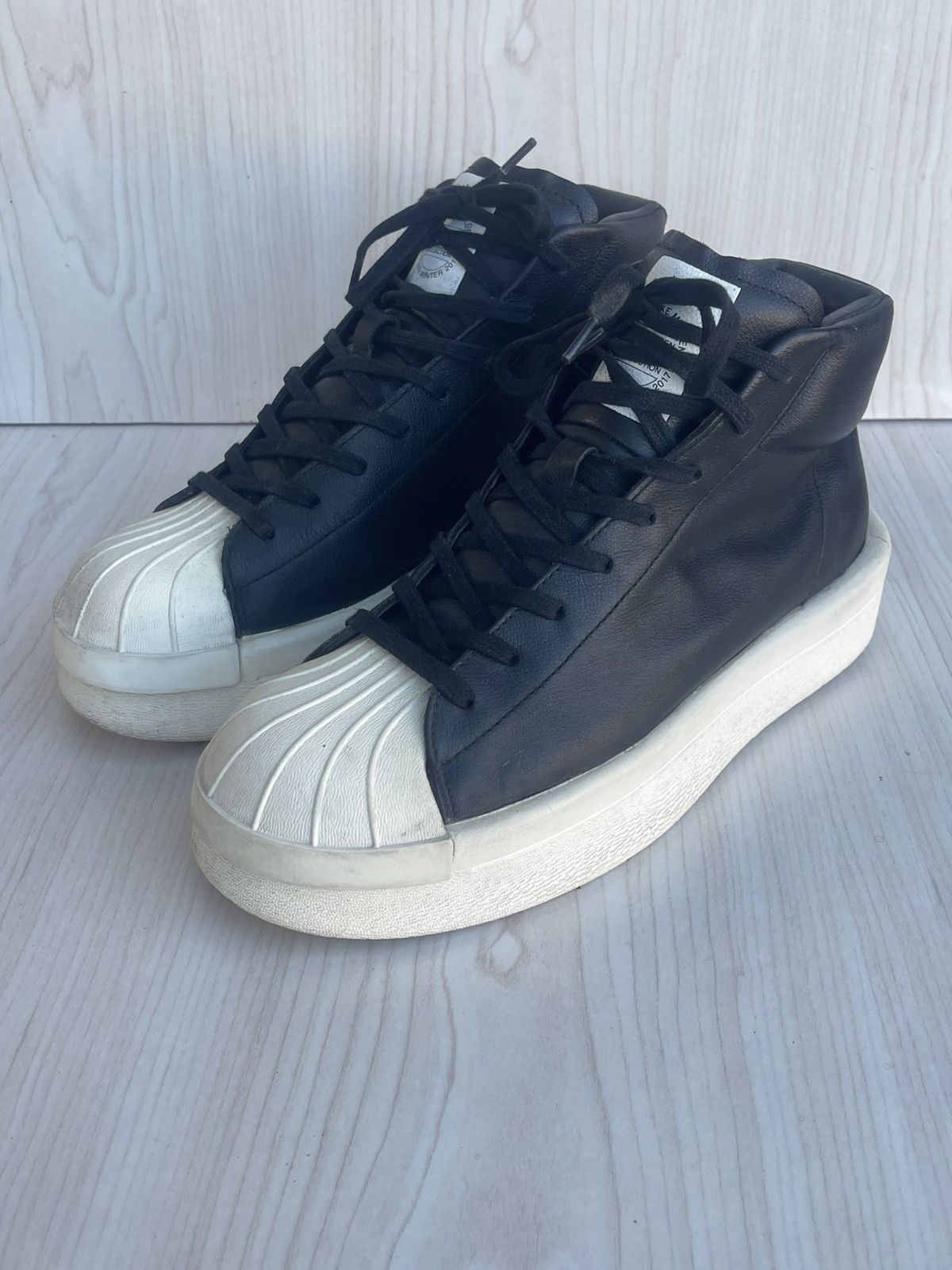 Adidas × Rick Owens Adidas Rick Owens Mastodon pro II in Black Size US 7 / EU 40 - 1 Thumbnail