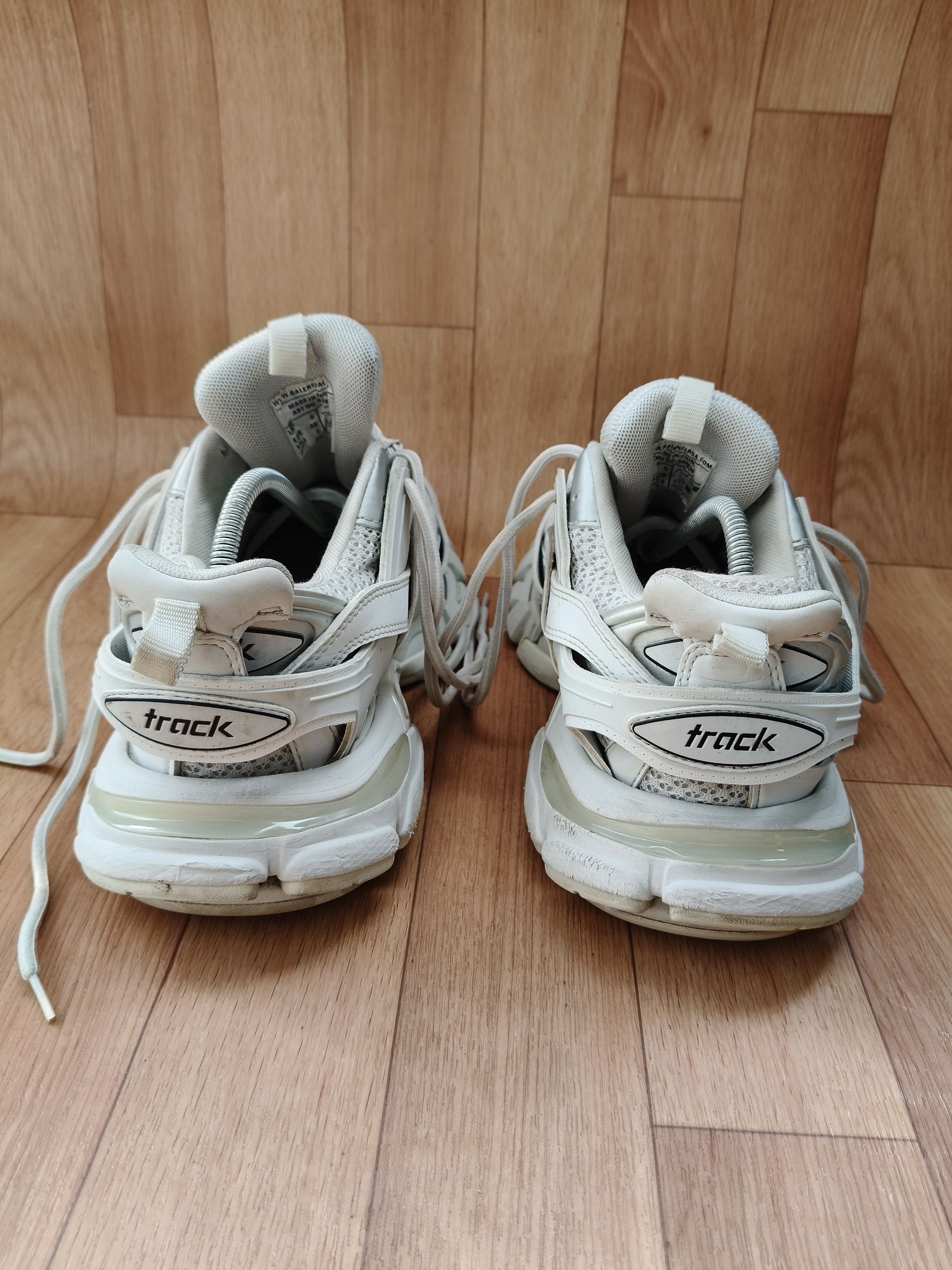 Balenciaga BALENCIAGA TRACK WHITE Size US 8 / IT 38 - 13 Thumbnail