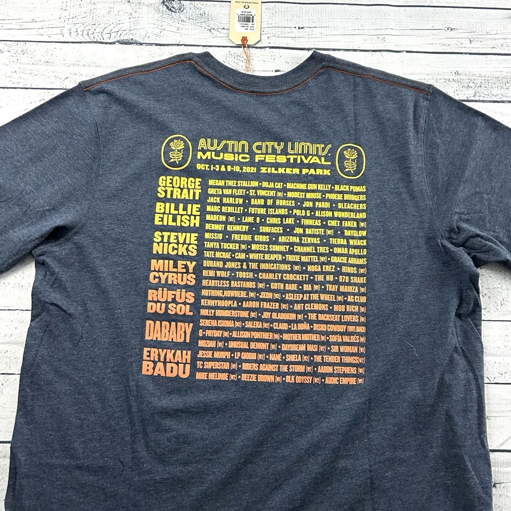 Howler Brothers Howler Bros Shirt Mens Large Blue Austin City Limits 2021 Short Sleeve T-Shirt Size US L / EU 52-54 / 3 - 6 Thumbnail