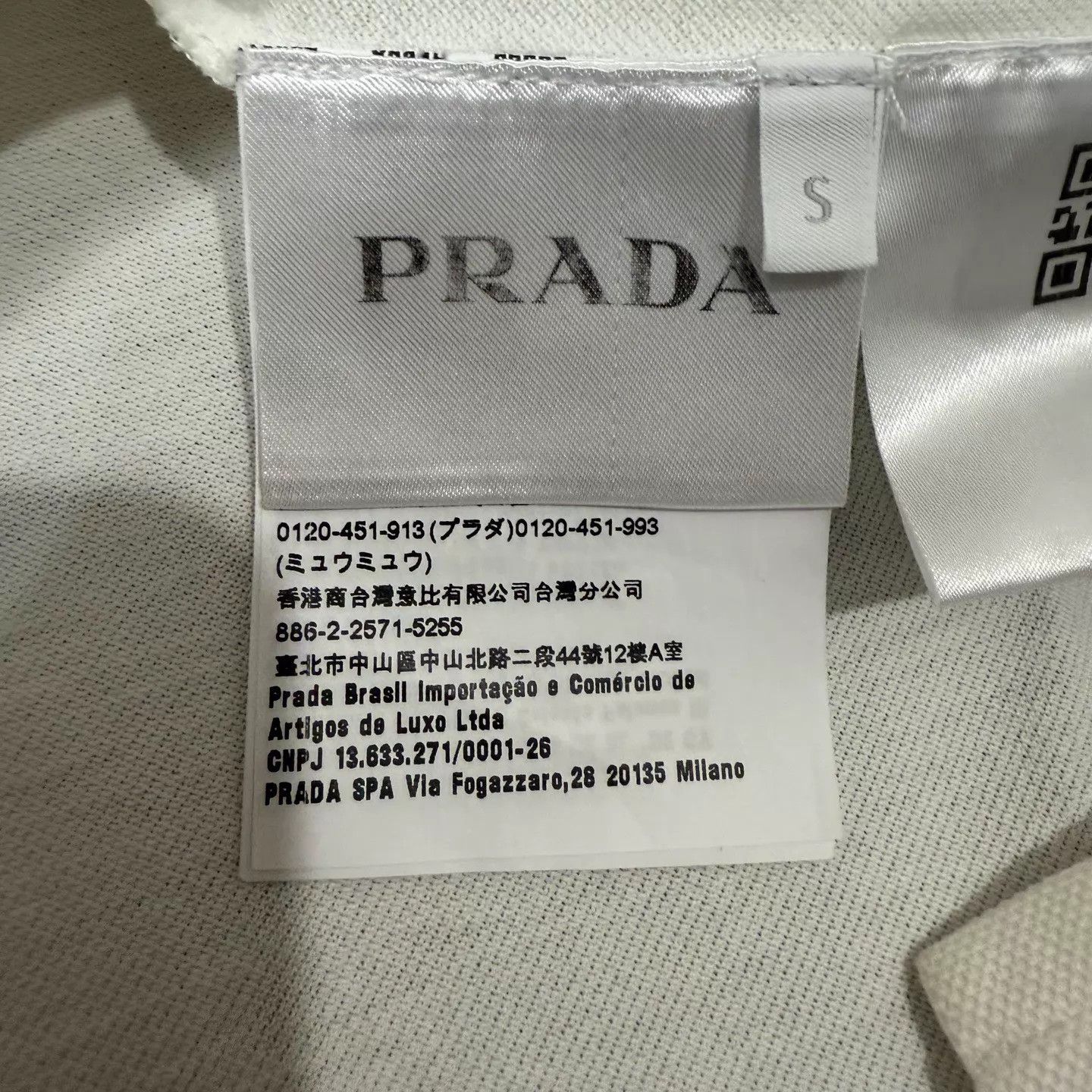 Prada Prada White Triangle Logo Dress S 95 New Size S / US 4 / IT 40 - 4 Thumbnail