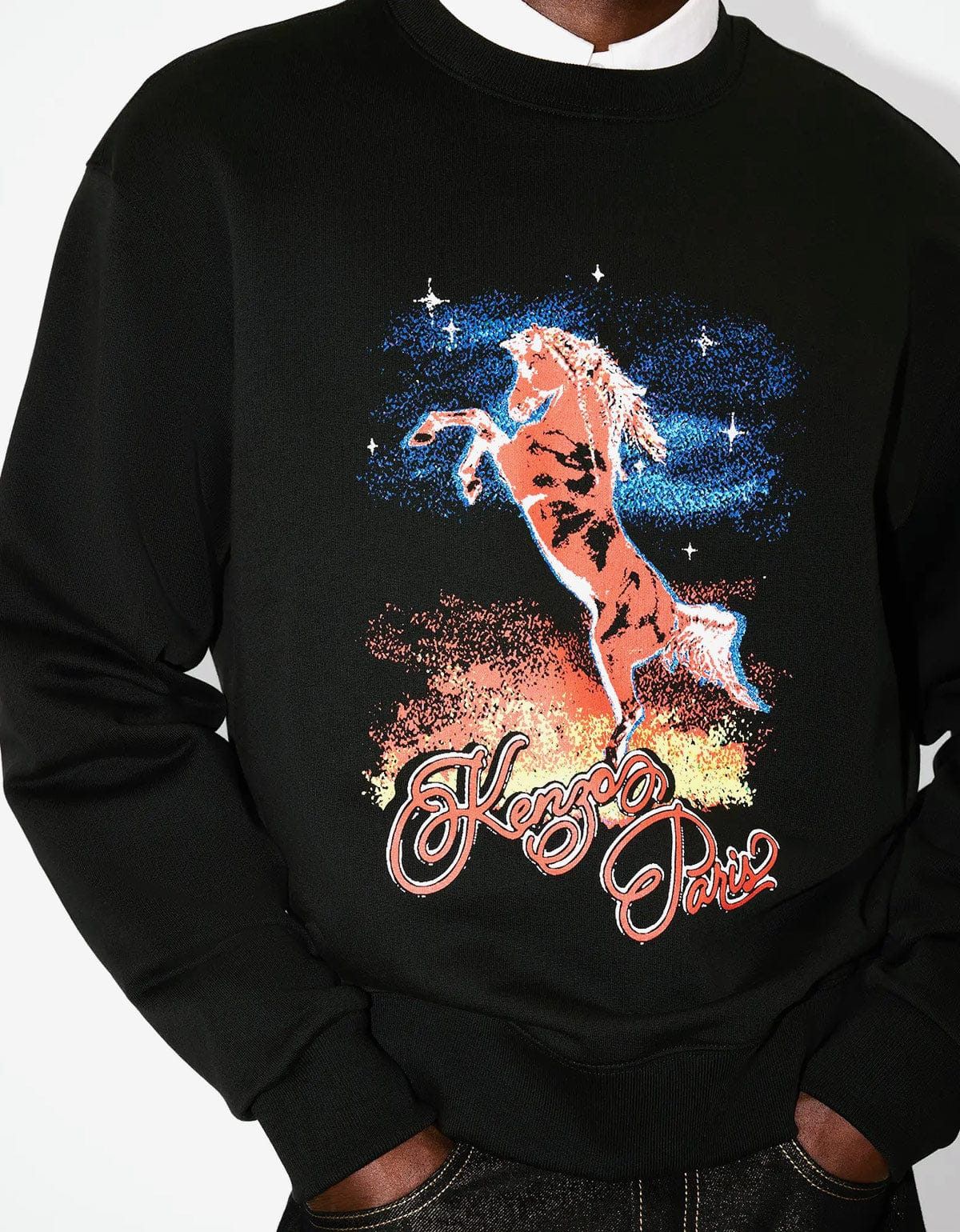 Kenzo Kenzo Black 'Lunar New Year' Sweatshirt Size US XXL / EU 58 / 5 - 6 Thumbnail