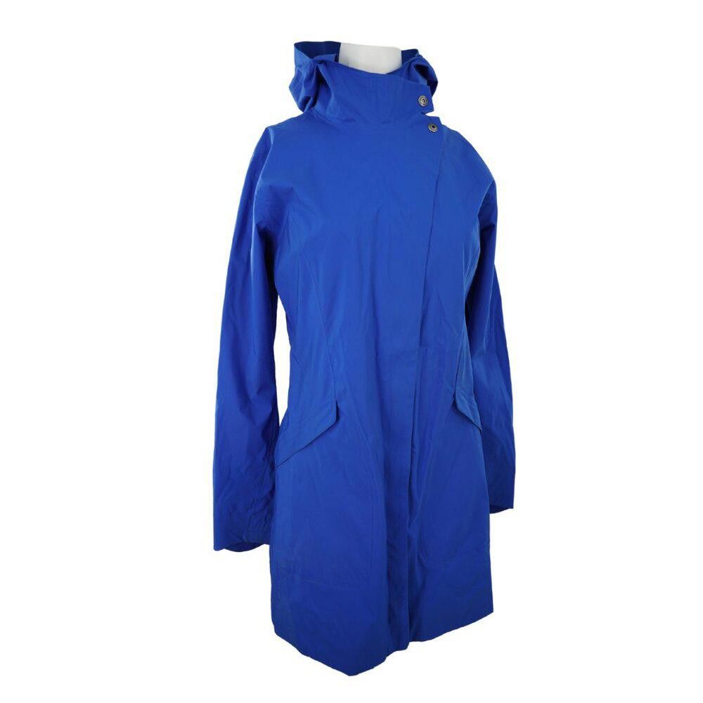 Patagonia Patagonia Blue Hooded Raincoat Women's Size Medium Size M / US 6-8 / IT 42-44 - 2 Thumbnail